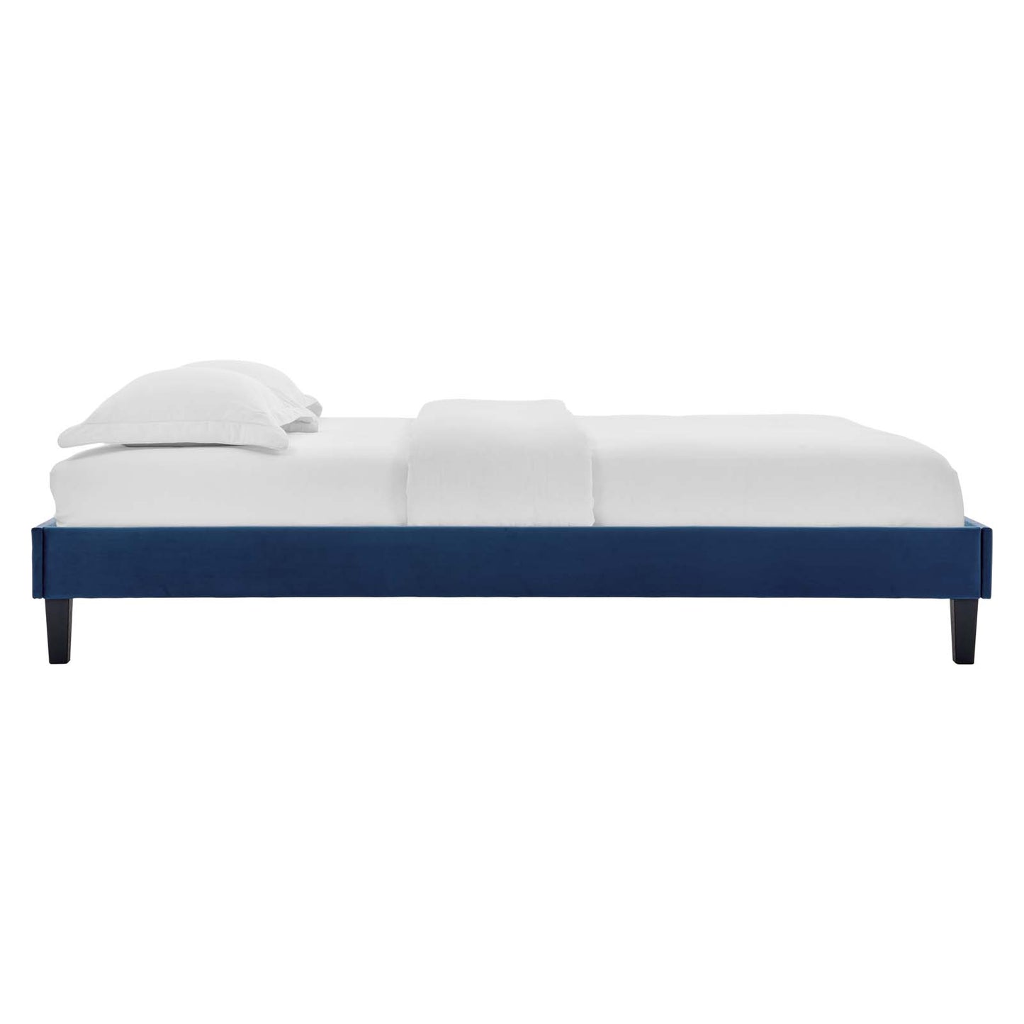 Amber Performance Velvet Twin Platform Bed By Modway - MOD-6780 | Beds | Modishstore - 67