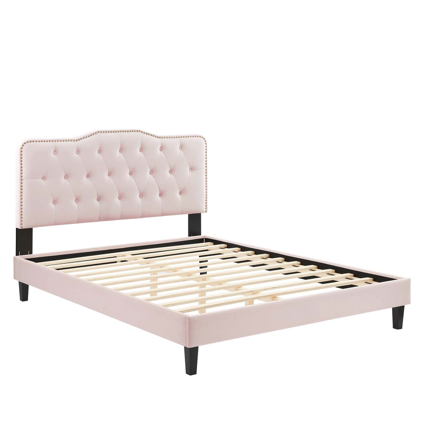 Amber Performance Velvet Twin Platform Bed By Modway - MOD-6780 | Beds | Modishstore - 78