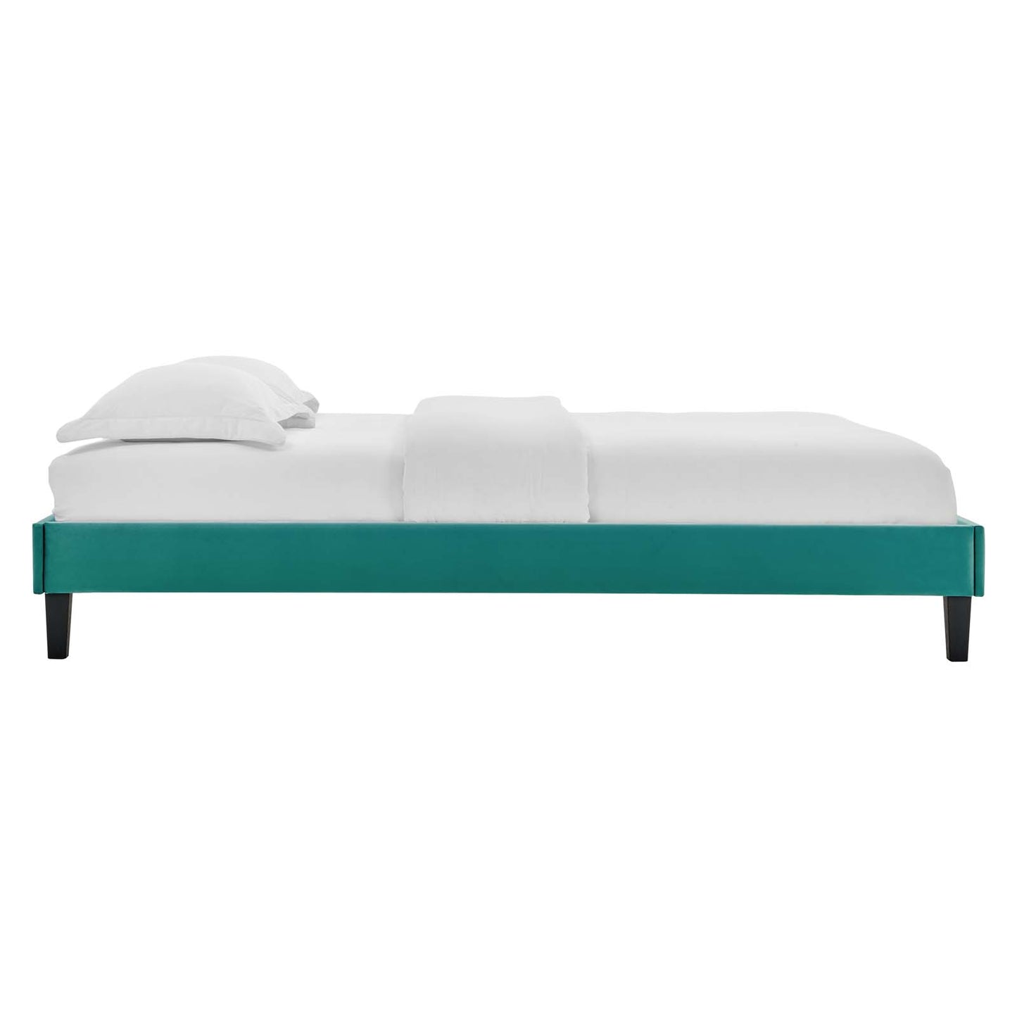 Amber Performance Velvet Twin Platform Bed By Modway - MOD-6780 | Beds | Modishstore - 95