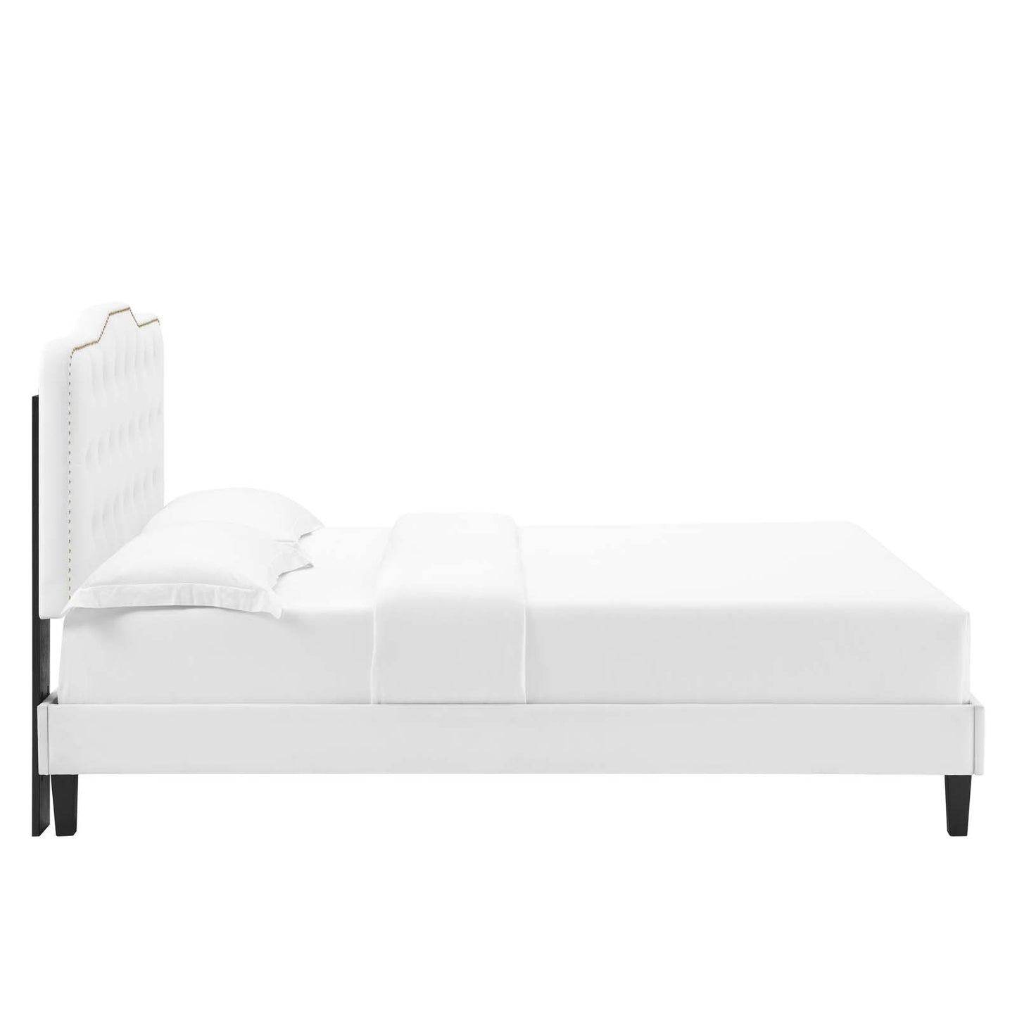 Amber Performance Velvet Twin Platform Bed By Modway - MOD-6780 | Beds | Modishstore - 107