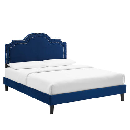 Aviana Performance Velvet Twin Bed By Modway - MOD-6799 | Beds | Modishstore - 23