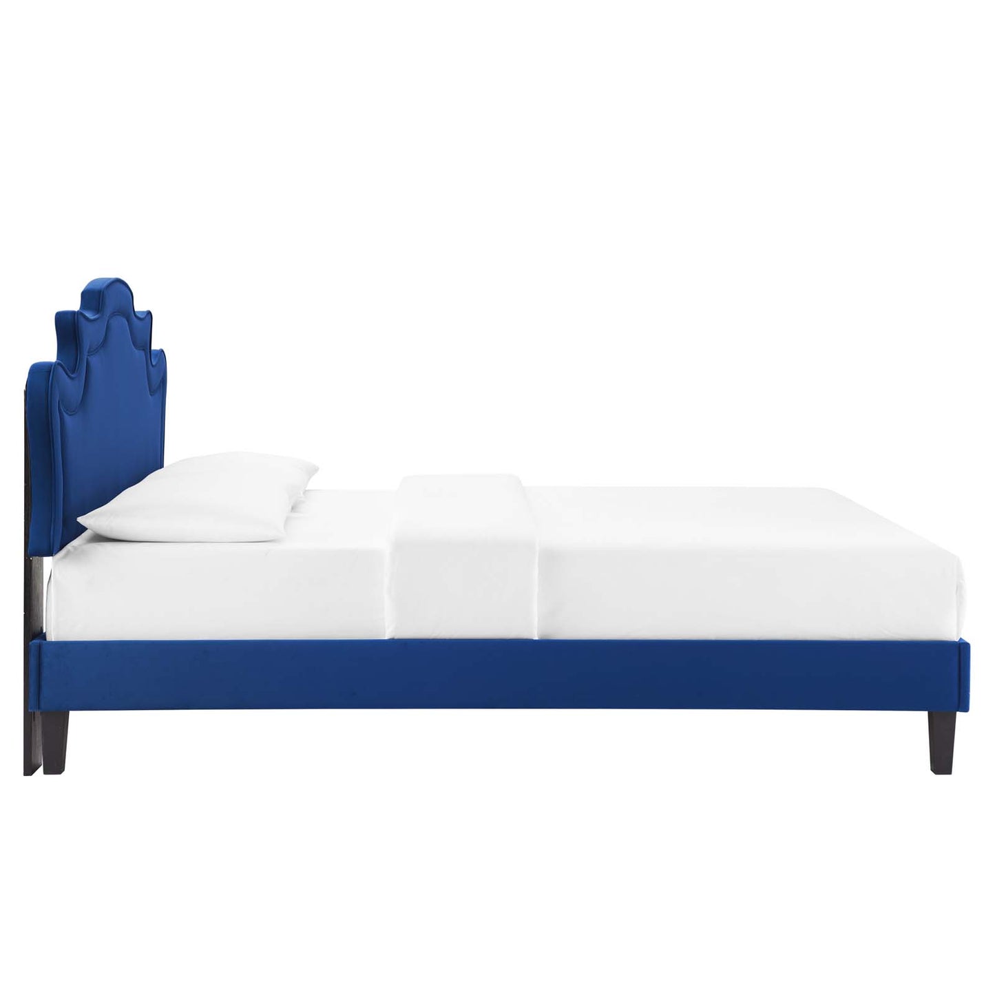 Neena Performance Velvet Twin Bed By Modway - MOD-6800 | Beds | Modishstore - 28