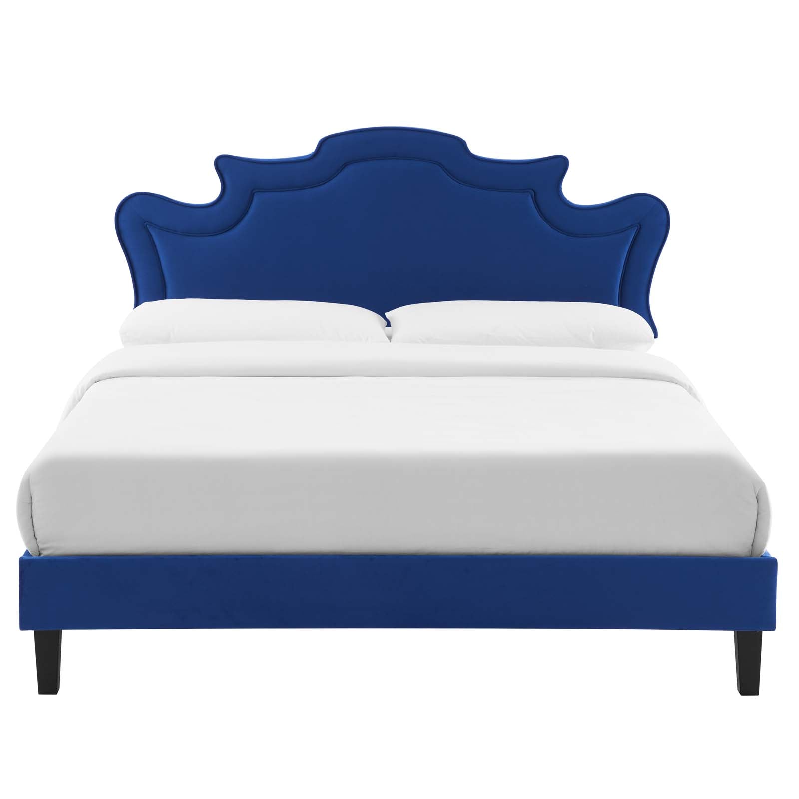 Neena Performance Velvet Twin Bed By Modway - MOD-6800 | Beds | Modishstore - 29