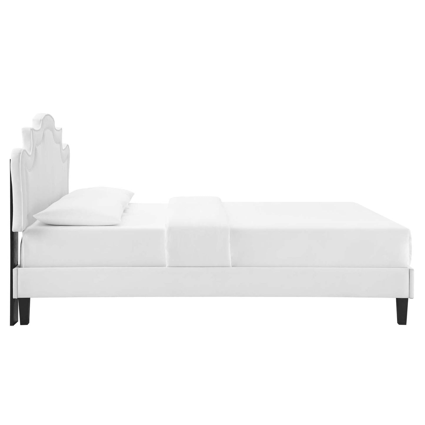 Neena Performance Velvet Twin Bed By Modway - MOD-6800 | Beds | Modishstore - 39