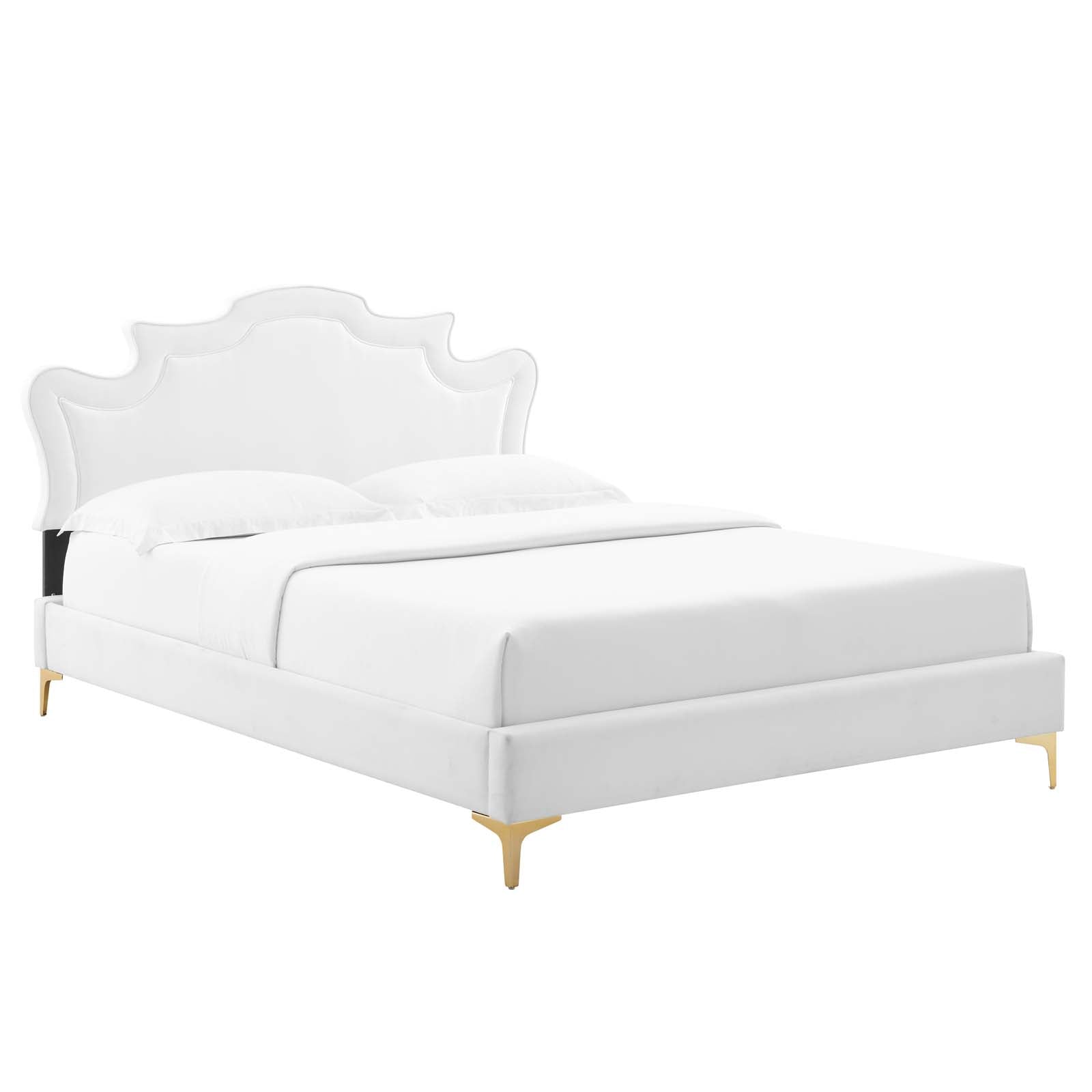 Neena Performance Velvet Full Bed By Modway - MOD-6805 | Beds | Modishstore - 34