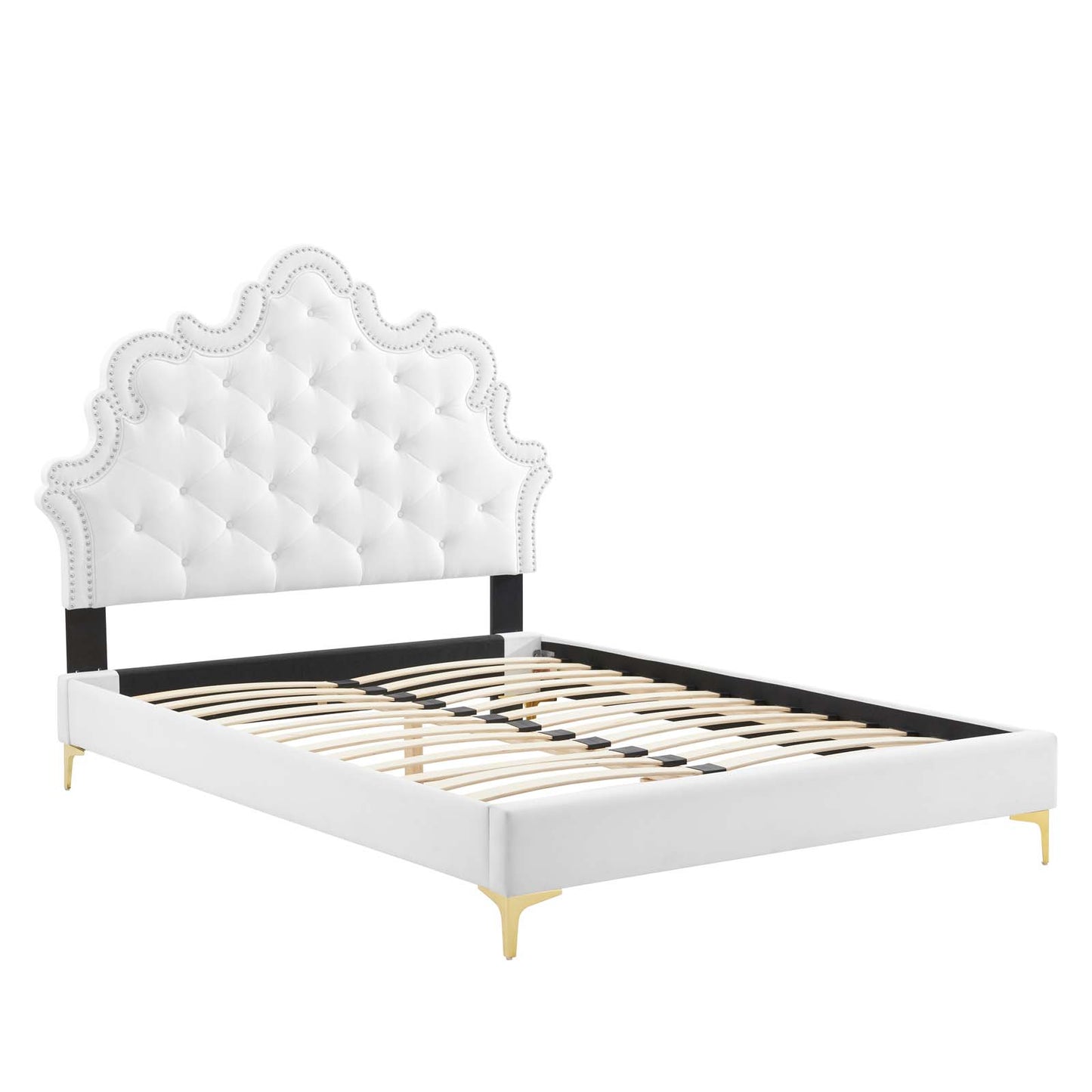 Sasha Button-Tufted Performance Velvet Queen Bed By Modway - MOD-6817 | Beds | Modishstore - 38