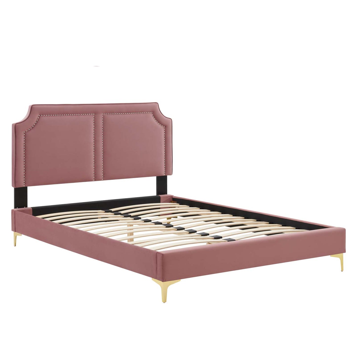 Novi Performance Velvet Queen Bed By Modway - MOD-6818 | Beds | Modishstore - 16