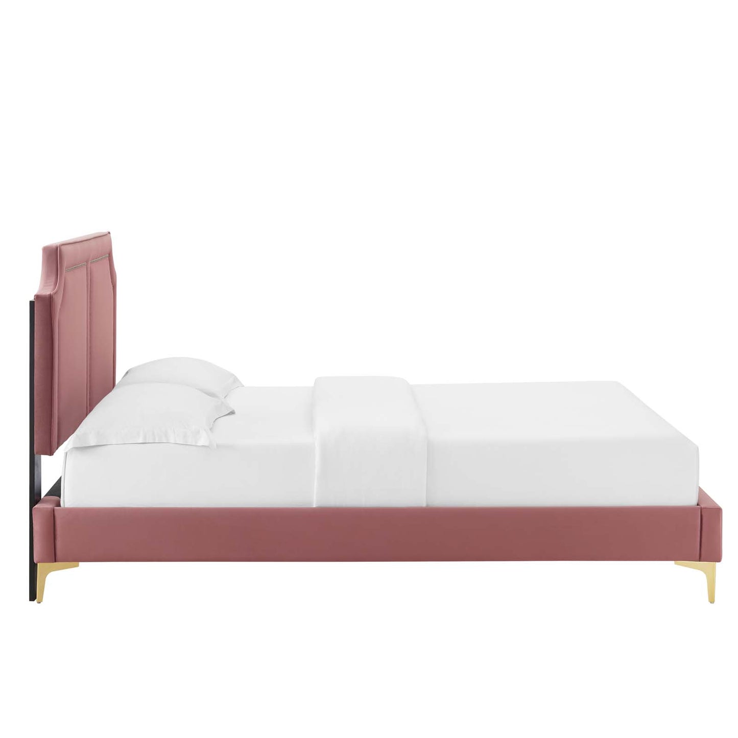 Novi Performance Velvet Queen Bed By Modway - MOD-6818 | Beds | Modishstore - 17