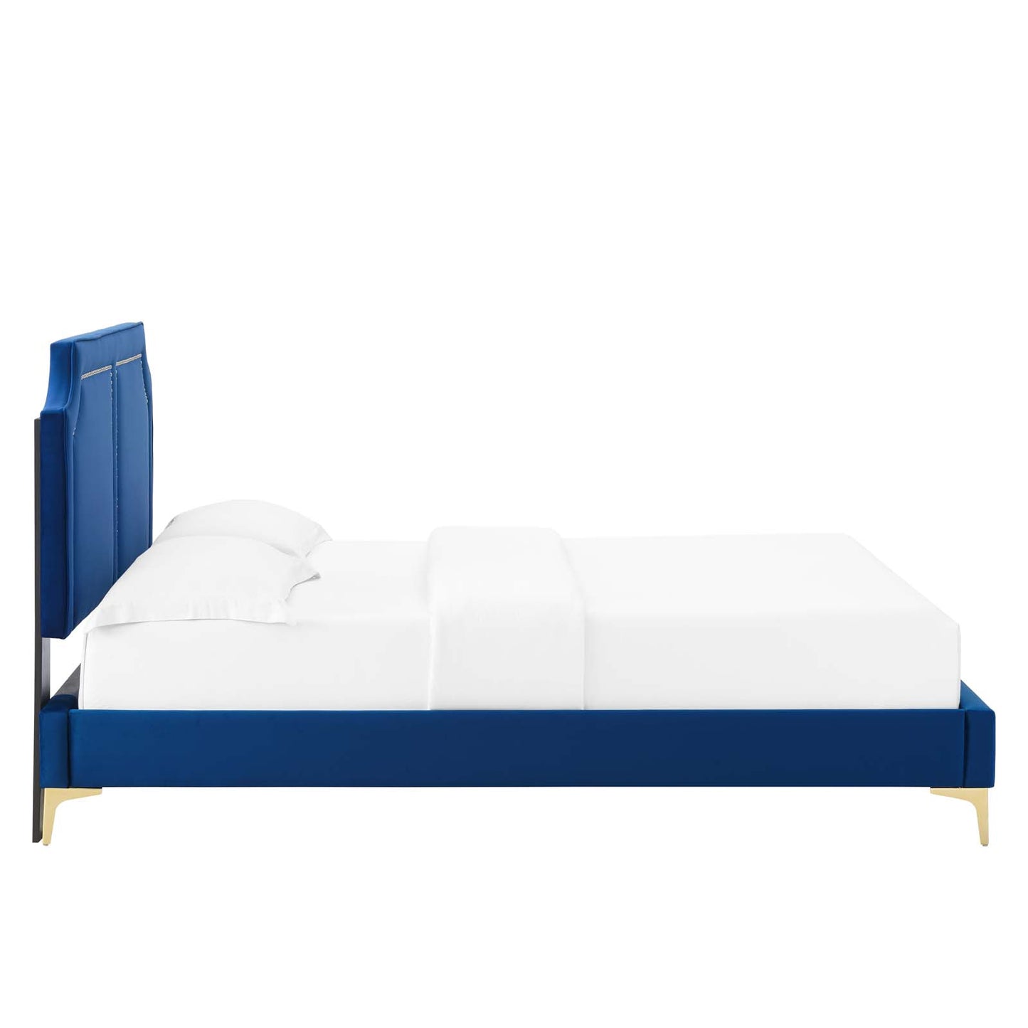 Novi Performance Velvet Queen Bed By Modway - MOD-6818 | Beds | Modishstore - 28