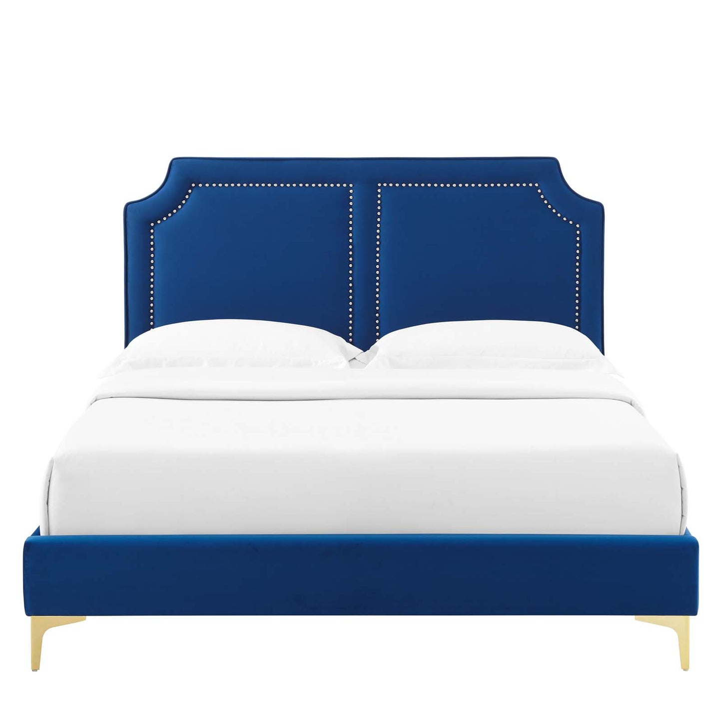 Novi Performance Velvet Queen Bed By Modway - MOD-6818 | Beds | Modishstore - 29