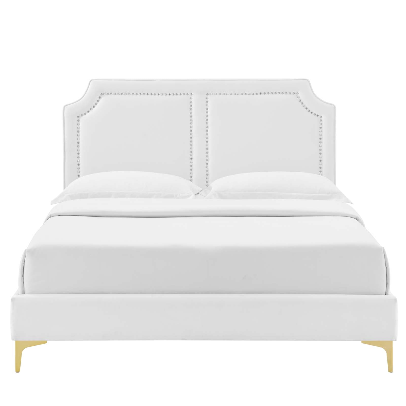 Novi Performance Velvet Queen Bed By Modway - MOD-6818 | Beds | Modishstore - 40