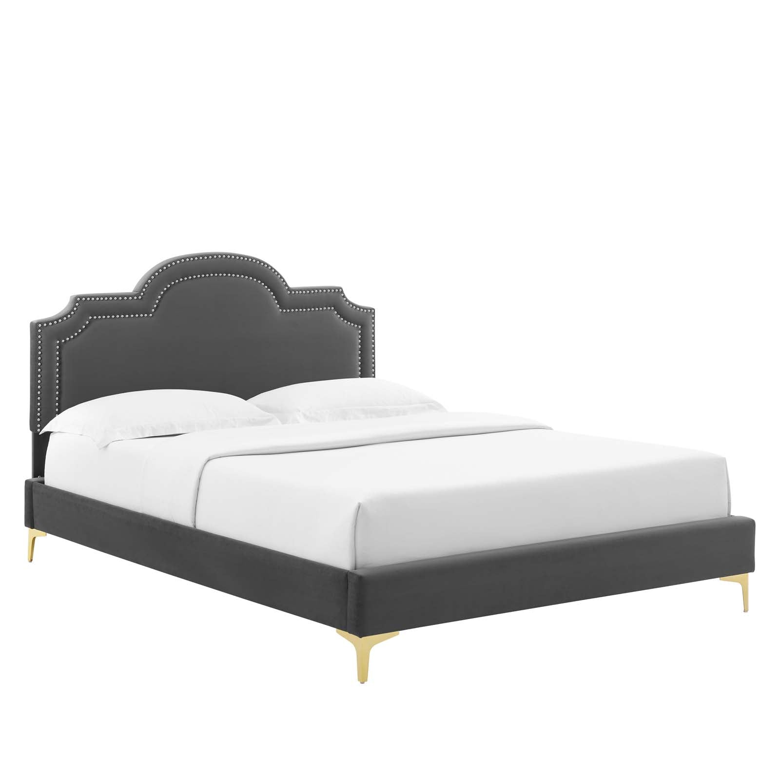 Aviana Performance Velvet Queen Bed By Modway - MOD-6819 | Beds | Modishstore - 2