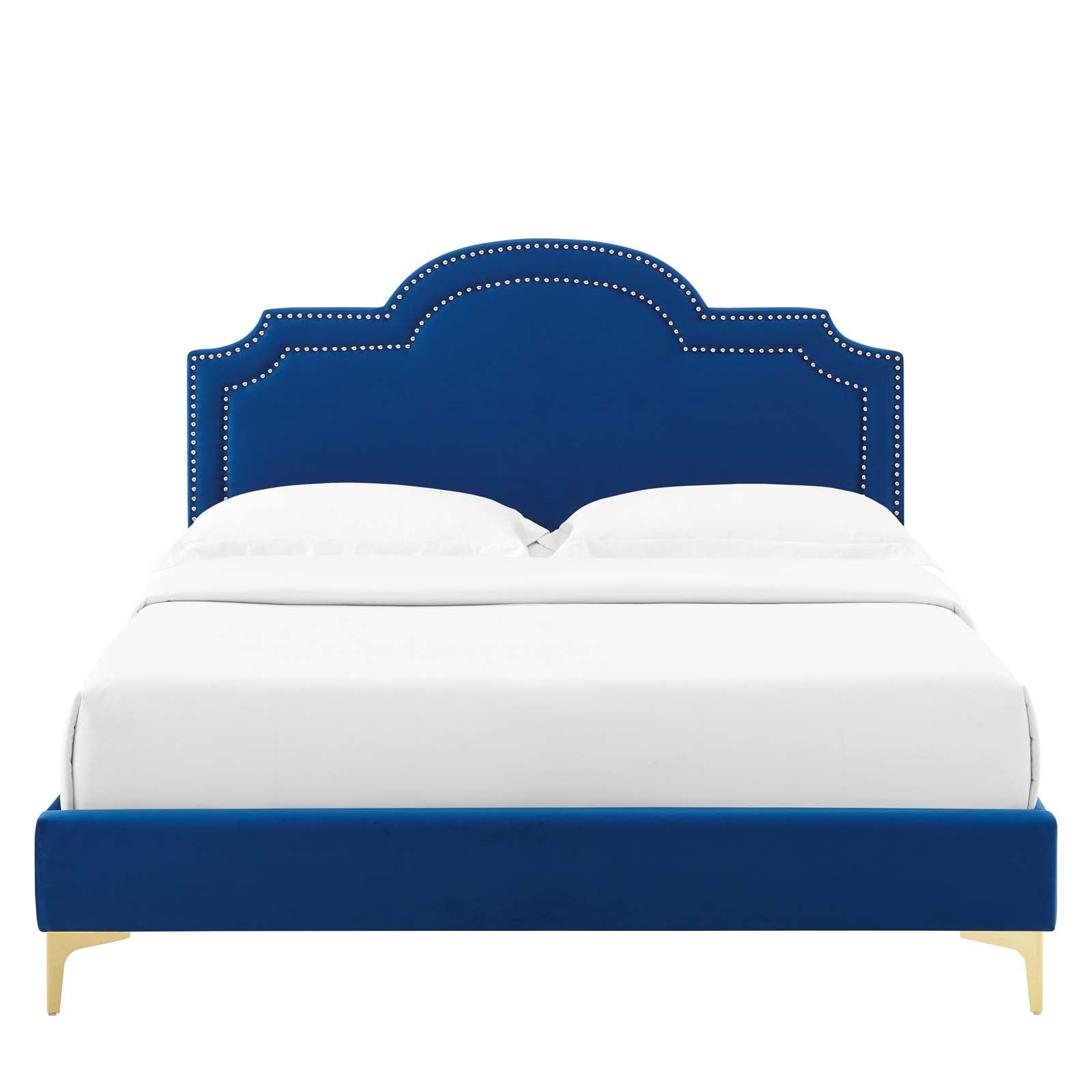 Aviana Performance Velvet Queen Bed By Modway - MOD-6819 | Beds | Modishstore - 29