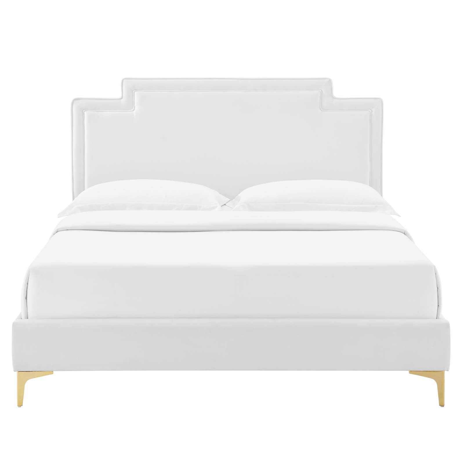 Liva Performance Velvet Queen Bed By Modway - MOD-6821 | Beds | Modishstore - 40