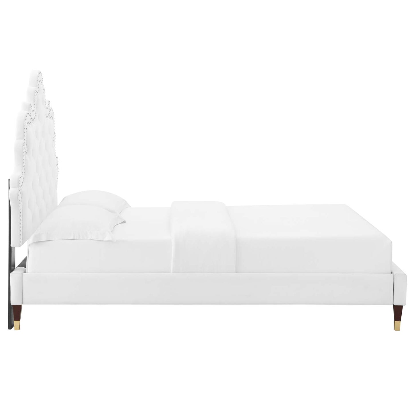 Sasha Button-Tufted Performance Velvet Queen Bed By Modway - MOD-6822 | Beds | Modishstore - 28