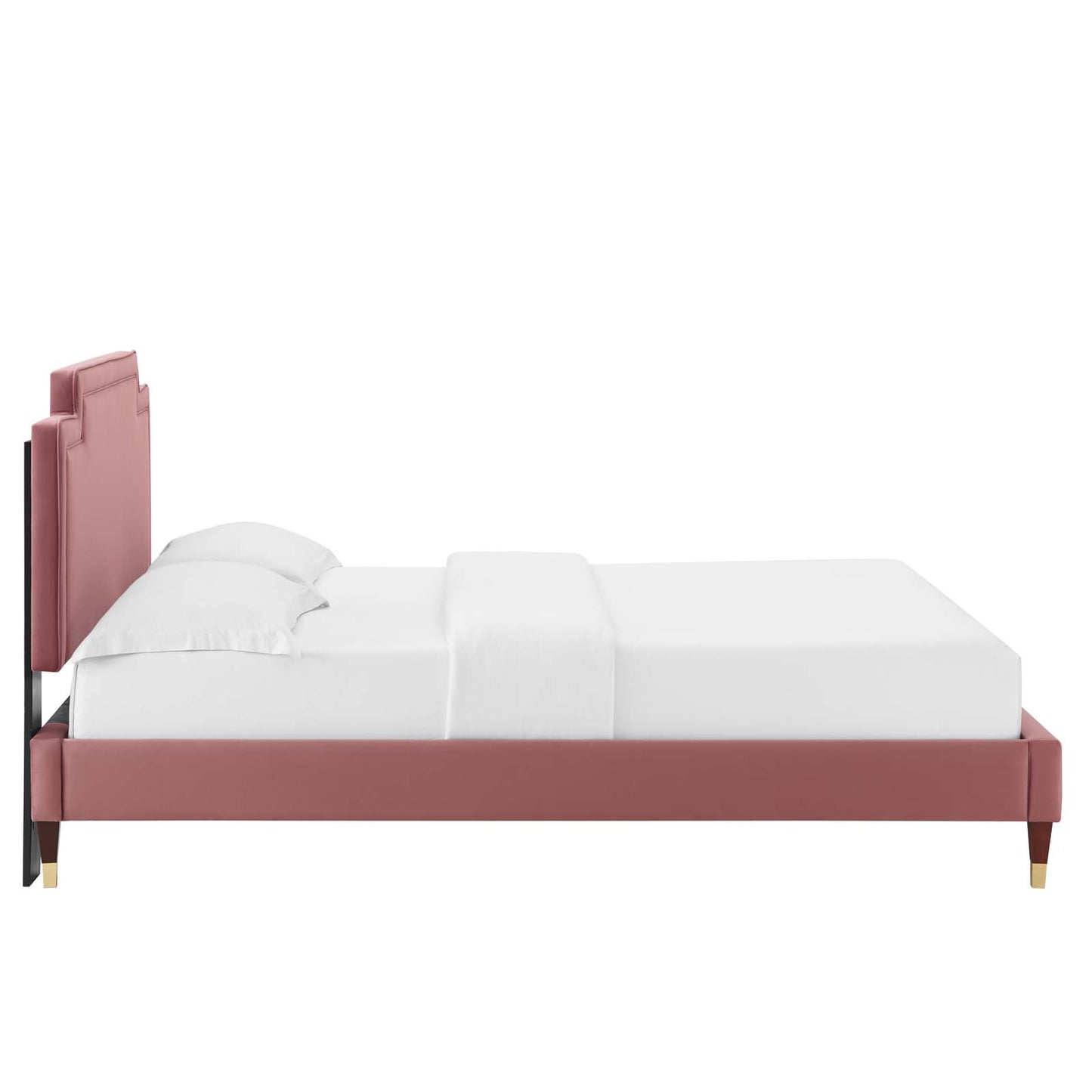 Liva Performance Velvet Queen Bed By Modway - MOD-6826 | Beds | Modishstore - 17