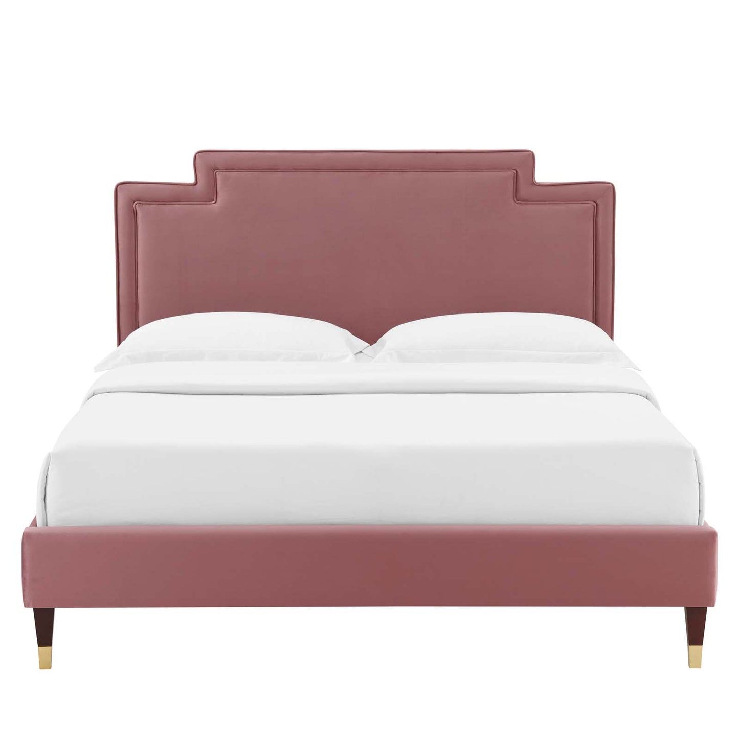 Liva Performance Velvet Queen Bed By Modway - MOD-6826 | Beds | Modishstore - 18