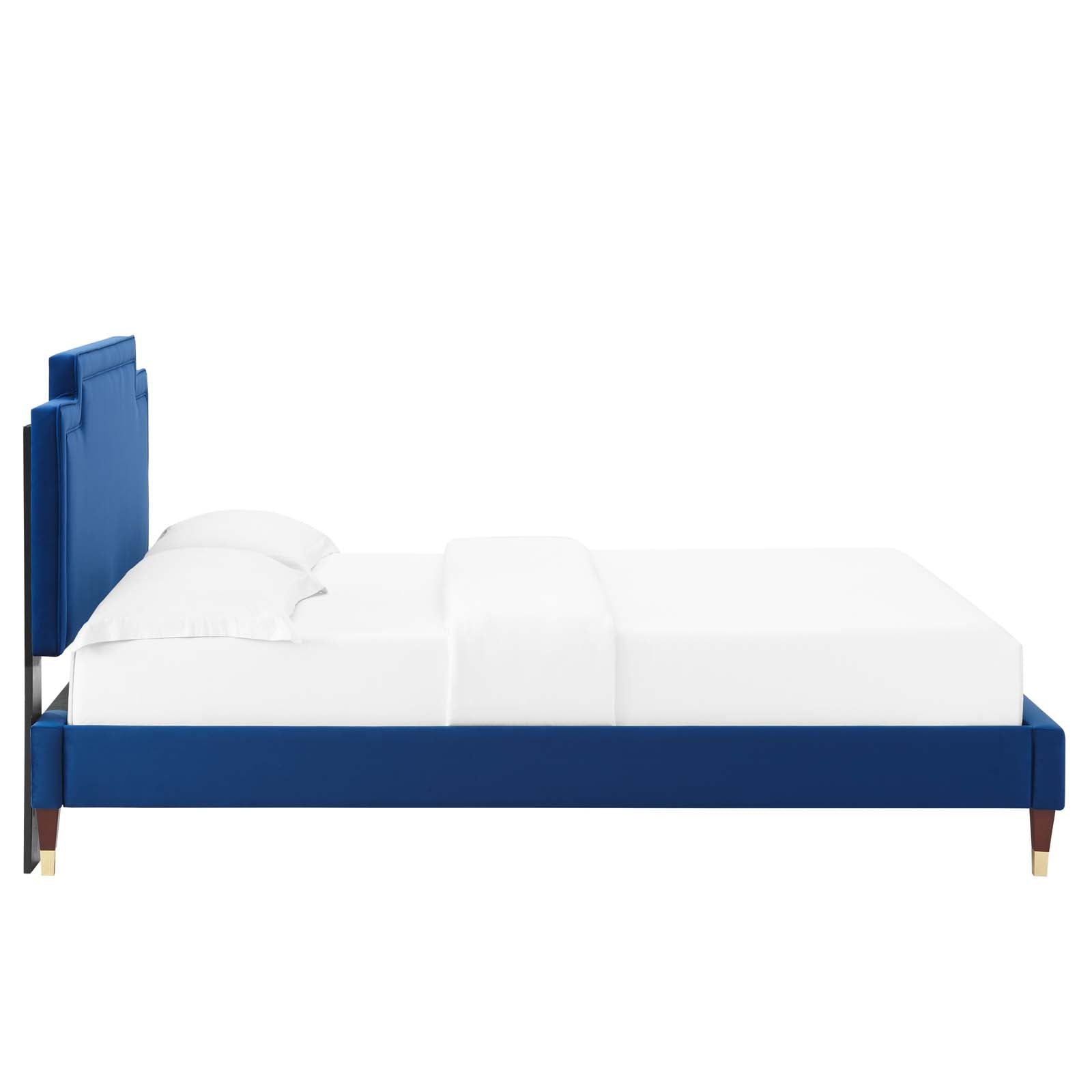 Liva Performance Velvet Queen Bed By Modway - MOD-6826 | Beds | Modishstore - 28