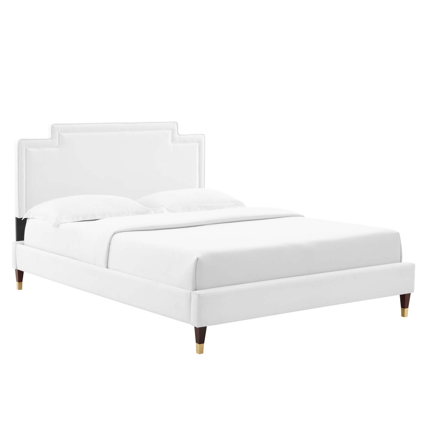 Liva Performance Velvet Queen Bed By Modway - MOD-6826 | Beds | Modishstore - 35