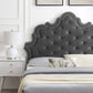 Sasha Button-Tufted Performance Velvet Queen Bed By Modway - MOD-6827 | Beds | Modishstore - 3