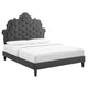 Sasha Button-Tufted Performance Velvet Queen Bed By Modway - MOD-6827 | Beds | Modishstore - 2