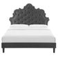 Sasha Button-Tufted Performance Velvet Queen Bed By Modway - MOD-6827 | Beds | Modishstore - 7
