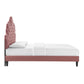 Sasha Button-Tufted Performance Velvet Queen Bed By Modway - MOD-6827 | Beds | Modishstore - 17