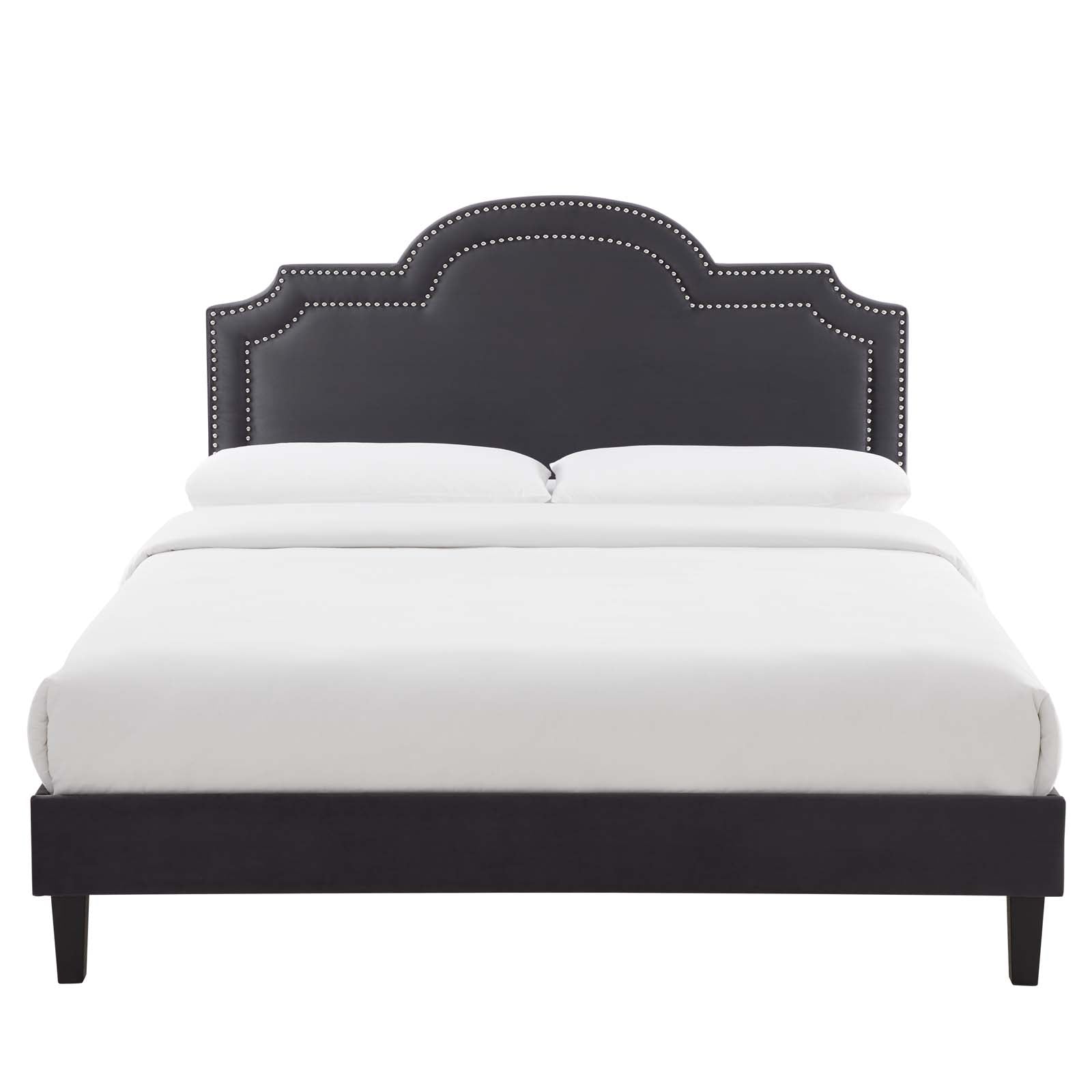 Aviana Performance Velvet Queen Bed By Modway - MOD-6829 | Beds | Modishstore - 7