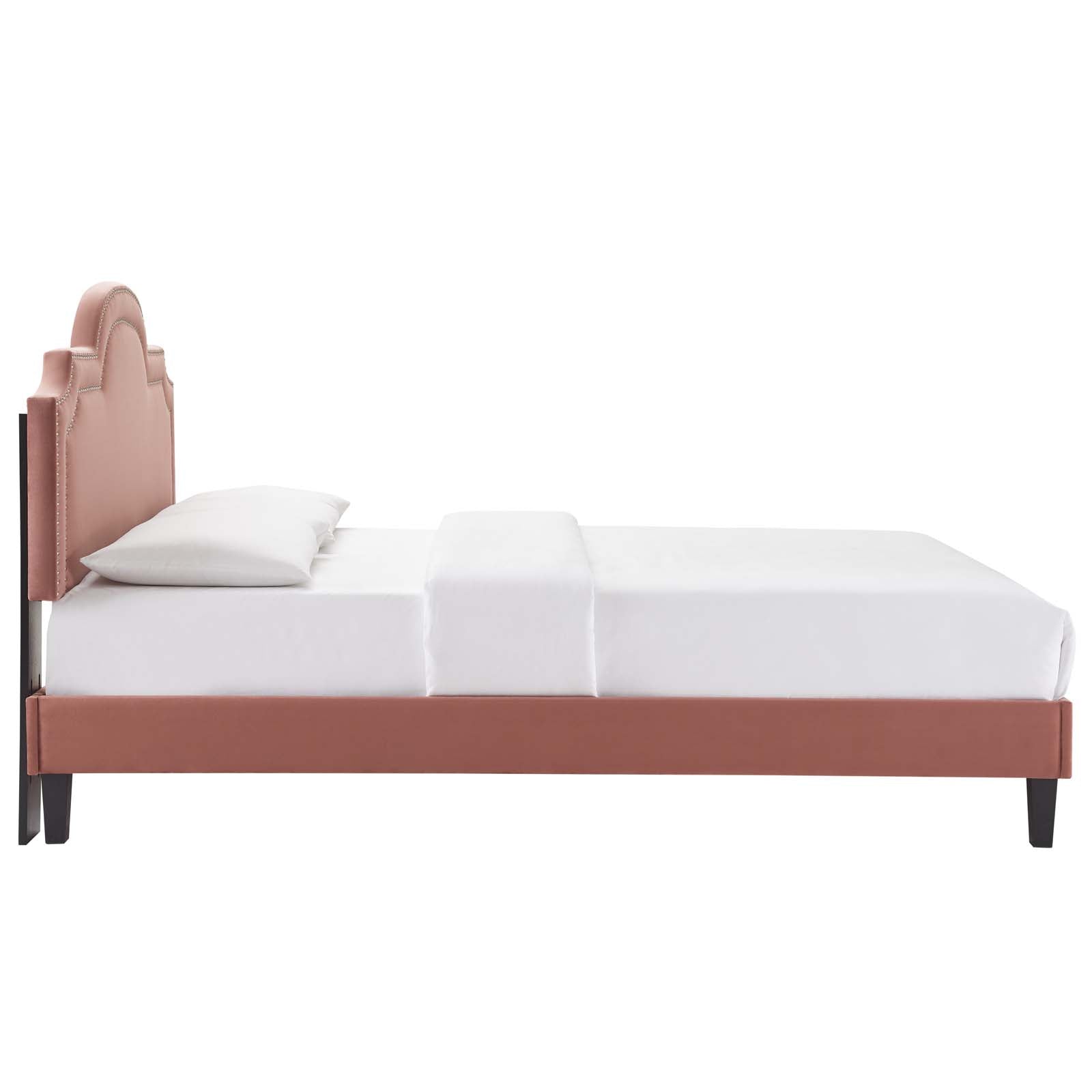 Aviana Performance Velvet Queen Bed By Modway - MOD-6829 | Beds | Modishstore - 17