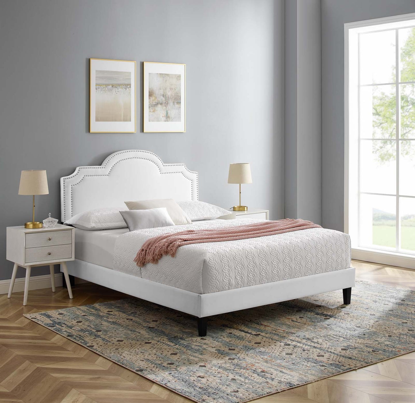 Aviana Performance Velvet Queen Bed By Modway - MOD-6829 | Beds | Modishstore - 34