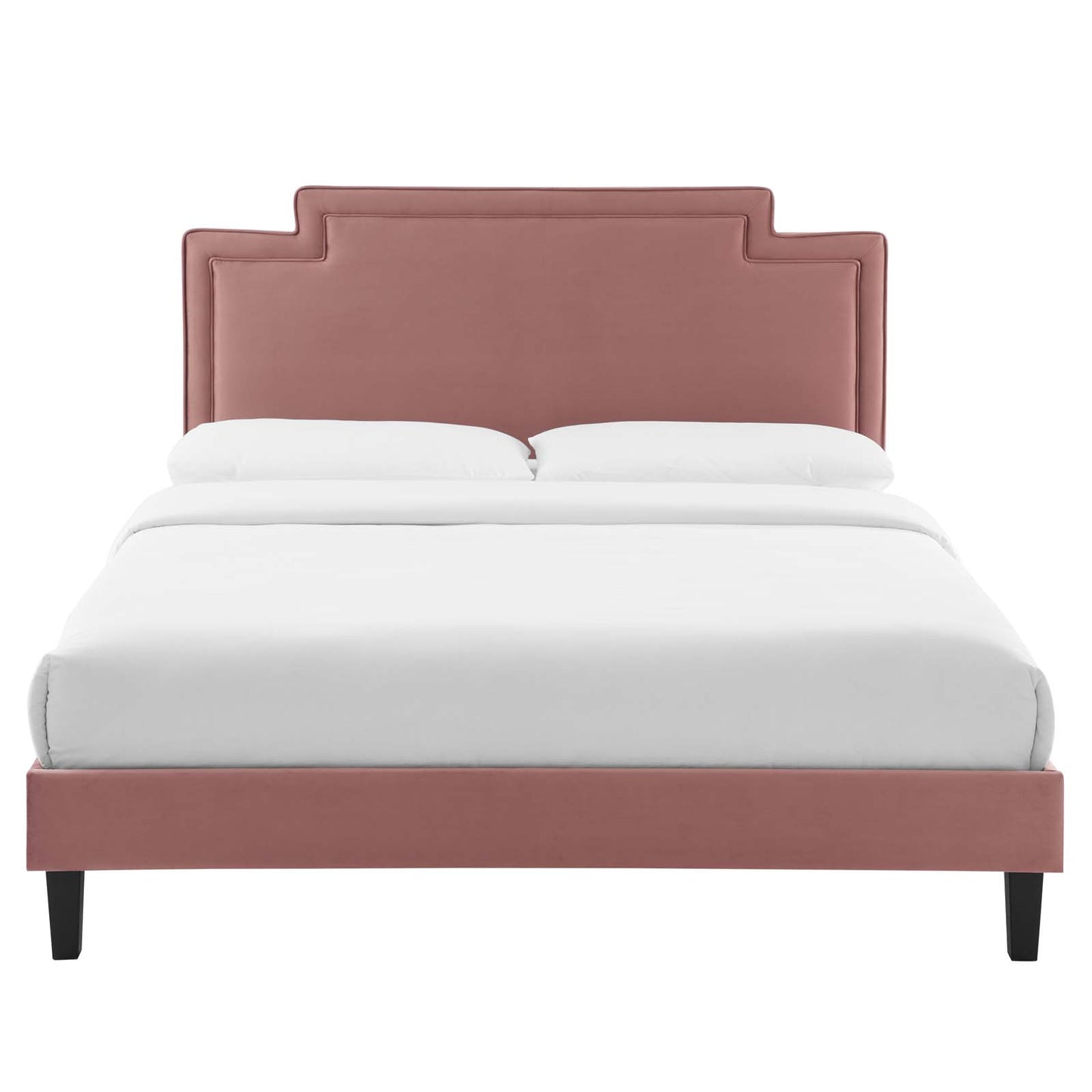 Liva Performance Velvet Queen Bed By Modway - MOD-6831 | Beds | Modishstore - 18