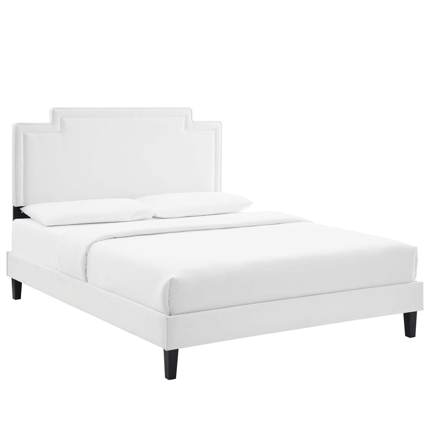 Liva Performance Velvet Queen Bed By Modway - MOD-6831 | Beds | Modishstore - 35