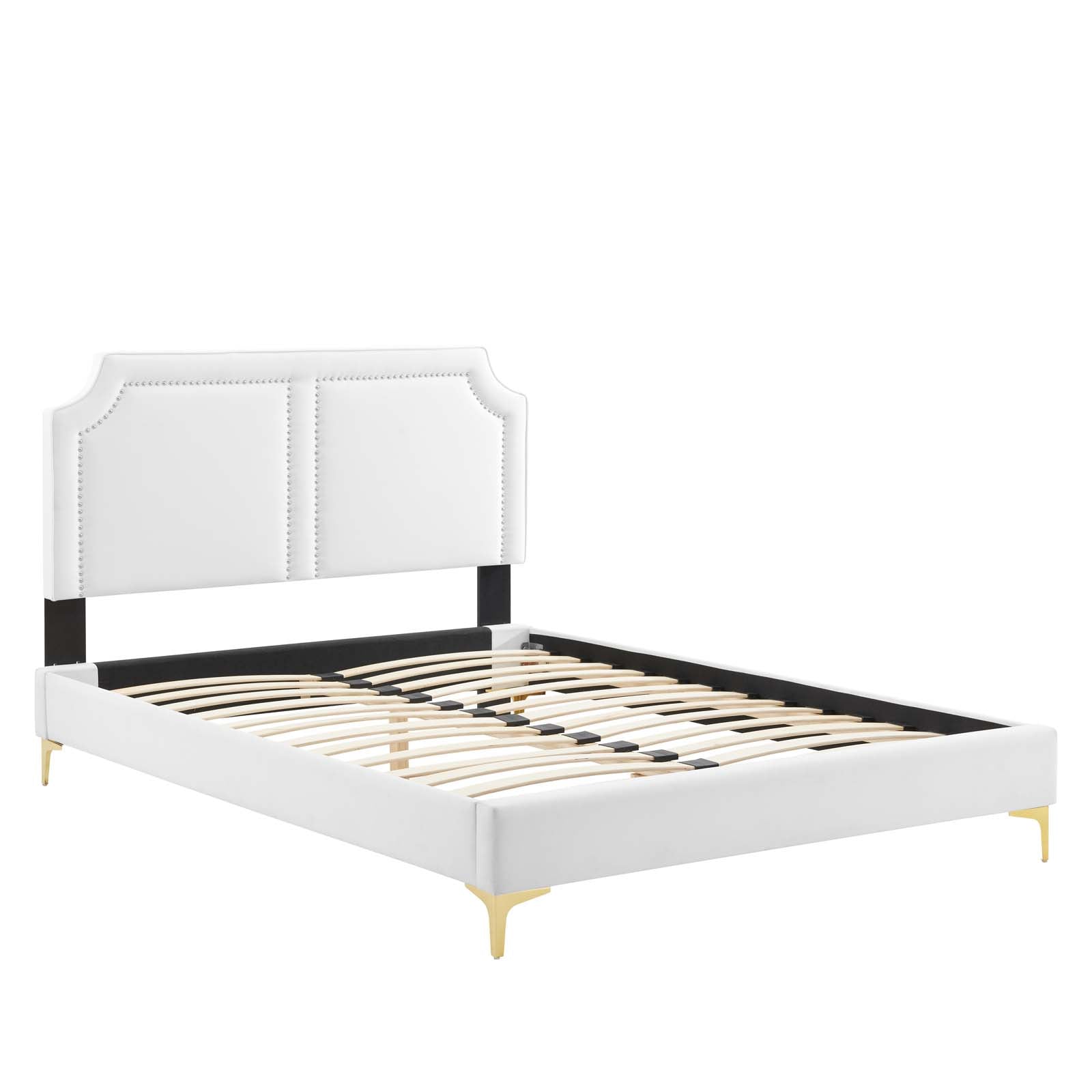 Novi Performance Velvet King Bed By Modway - MOD-6833 | Beds | Modishstore - 38