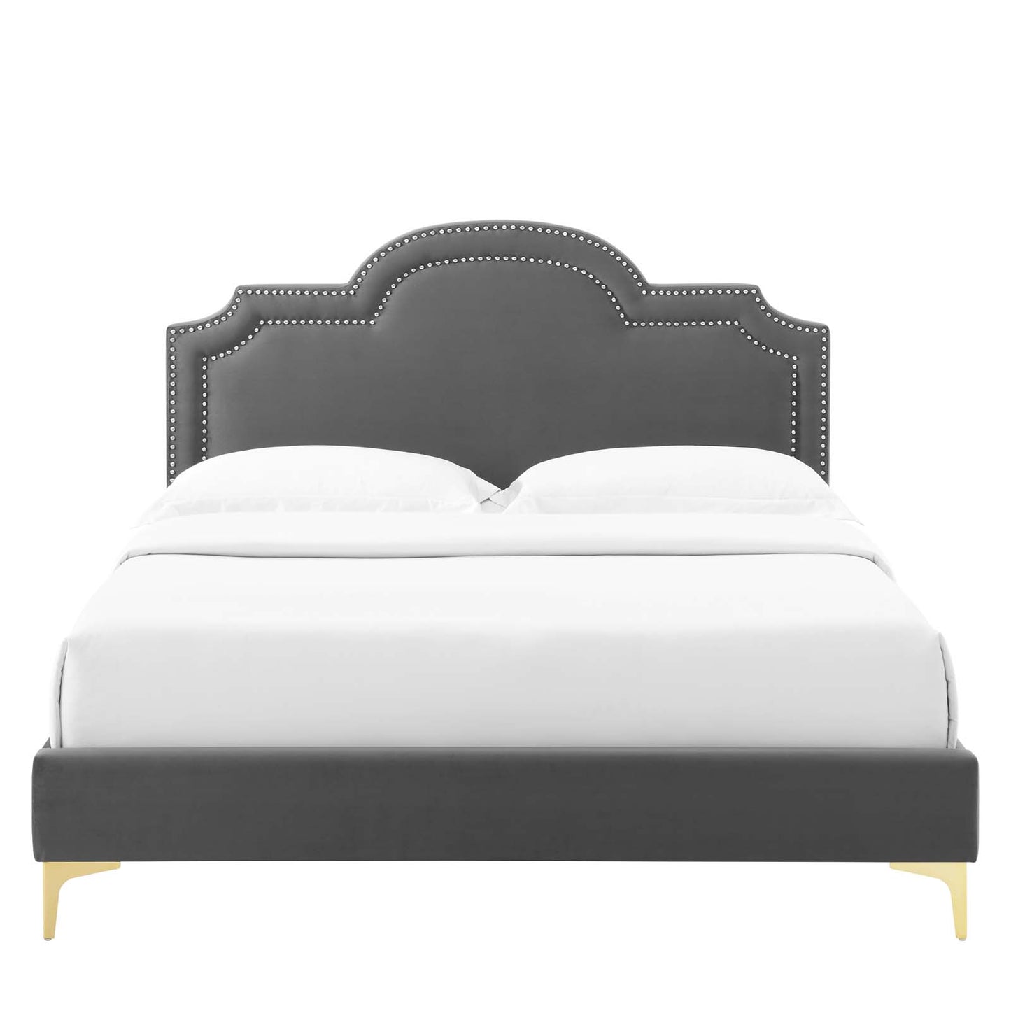 Aviana Performance Velvet King Bed By Modway - MOD-6834 | Beds | Modishstore - 7