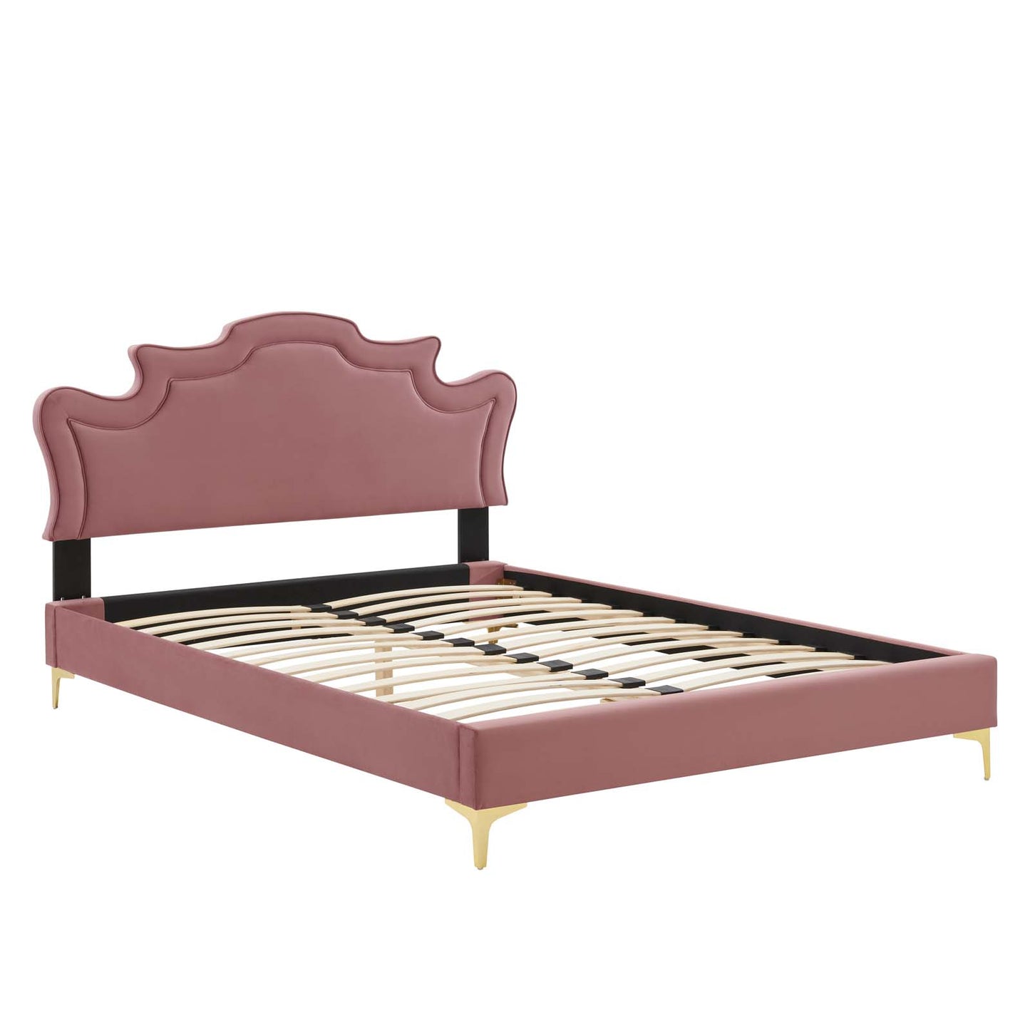 Neena Performance Velvet King Bed By Modway - MOD-6835 | Beds | Modishstore - 16