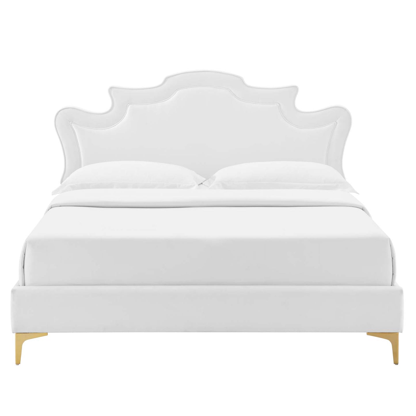 Neena Performance Velvet King Bed By Modway - MOD-6835 | Beds | Modishstore - 40