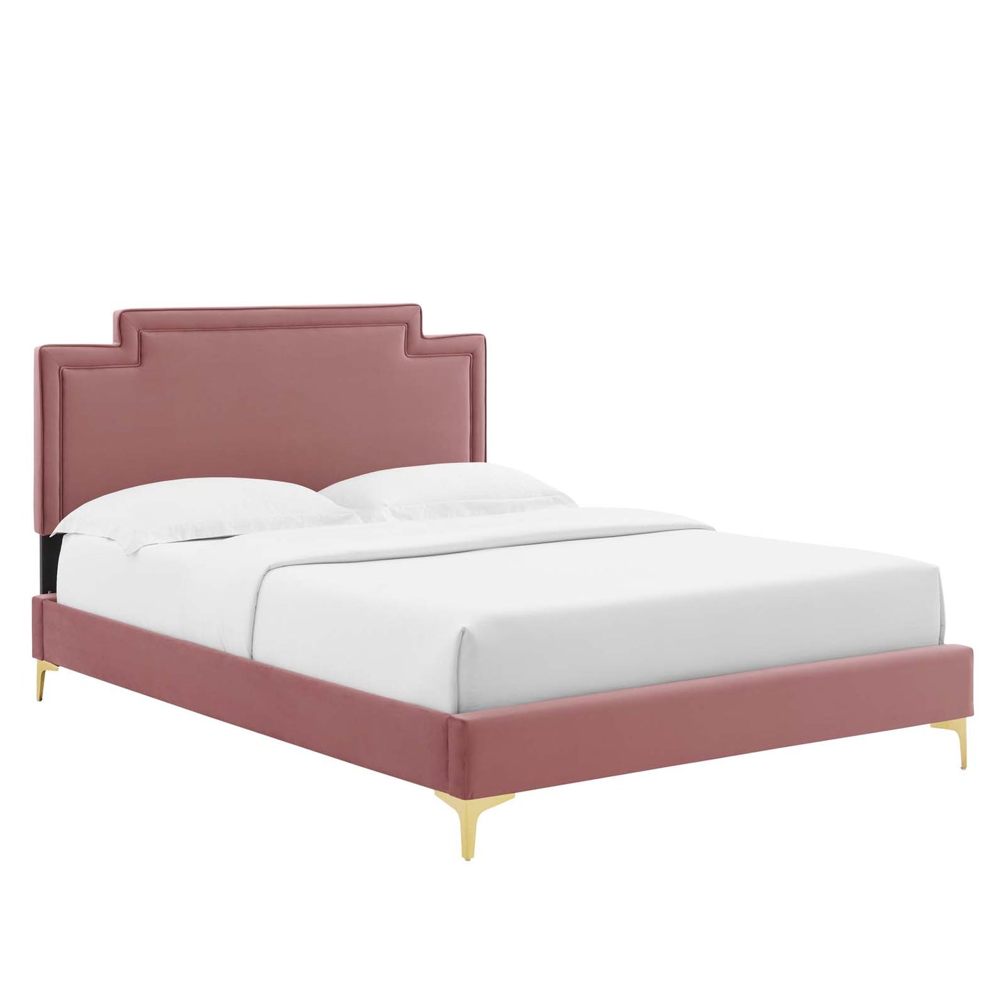 Liva Performance Velvet King Bed By Modway - MOD-6836 | Beds | Modishstore - 12