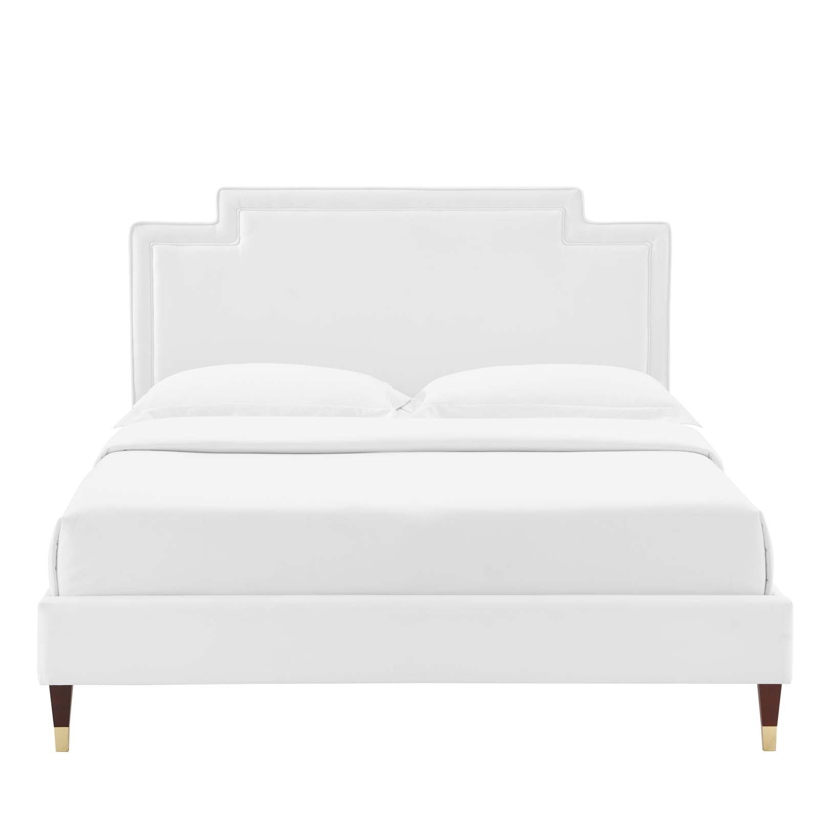 Liva Performance Velvet King Bed By Modway - MOD-6841 | Beds | Modishstore - 40