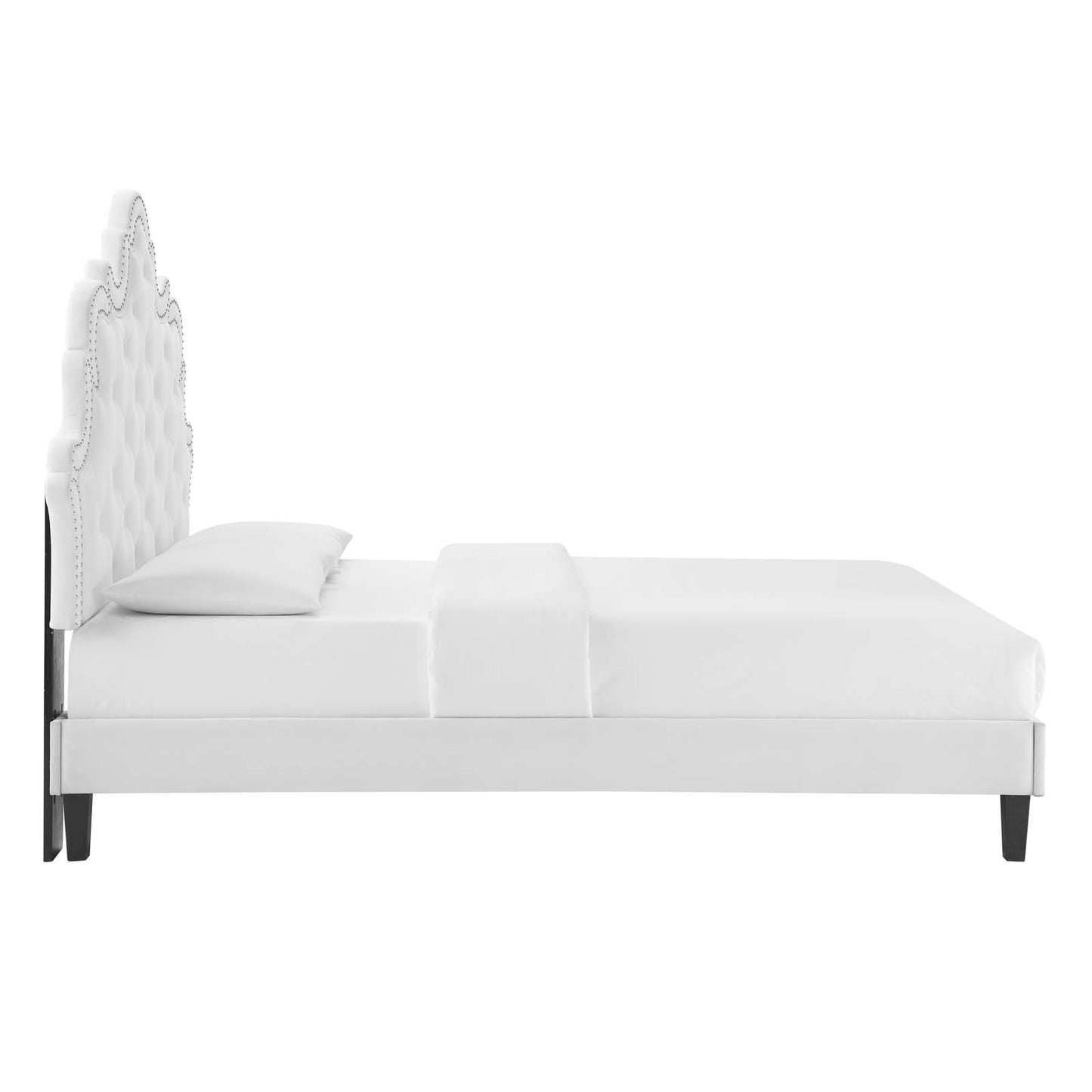 Sasha Button-Tufted Performance Velvet King Bed By Modway - MOD-6842 | Beds | Modishstore - 39