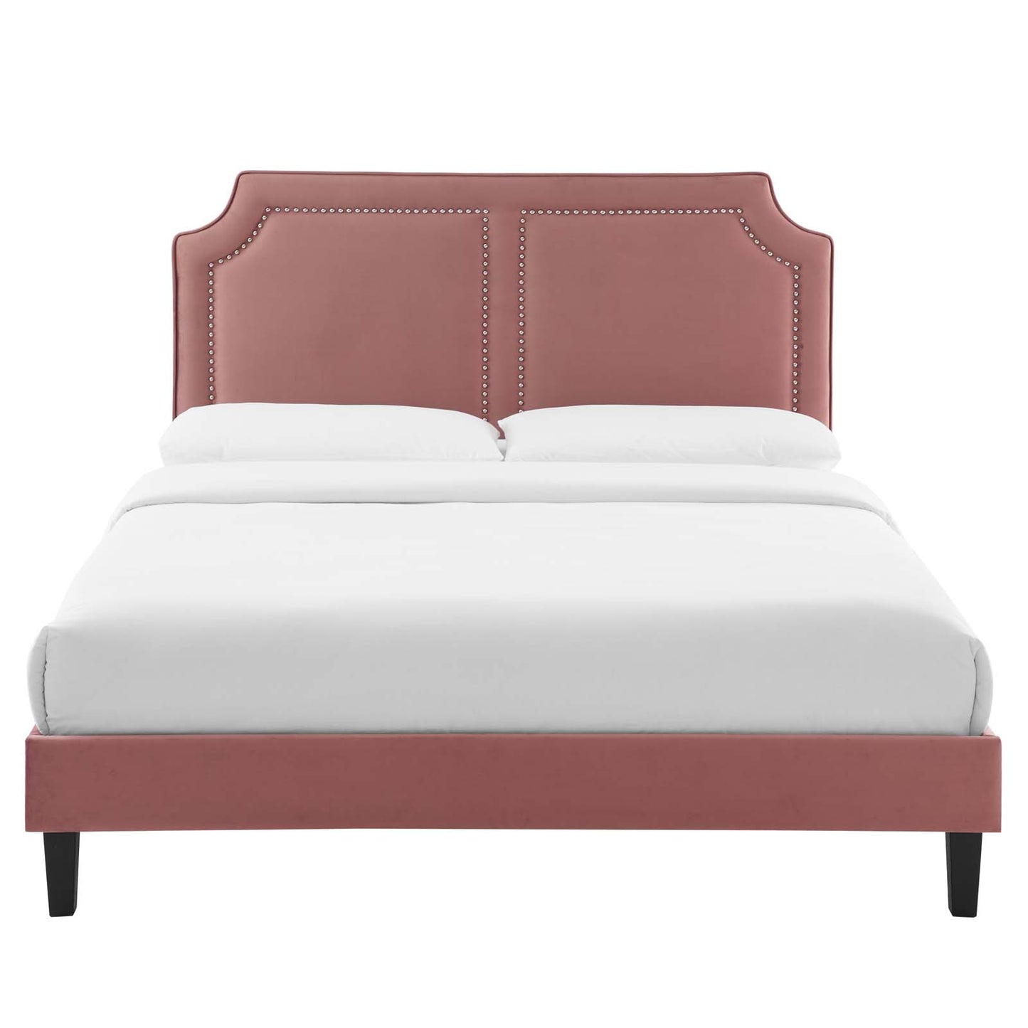 Novi Performance Velvet King Bed By Modway - MOD-6843 | Beds | Modishstore - 18