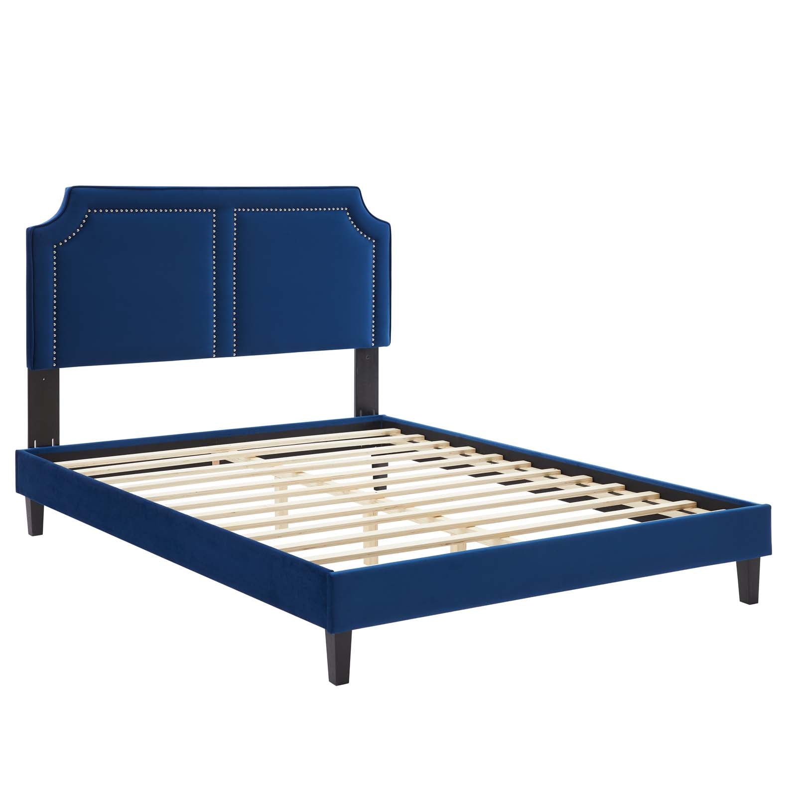 Novi Performance Velvet King Bed By Modway - MOD-6843 | Beds | Modishstore - 27