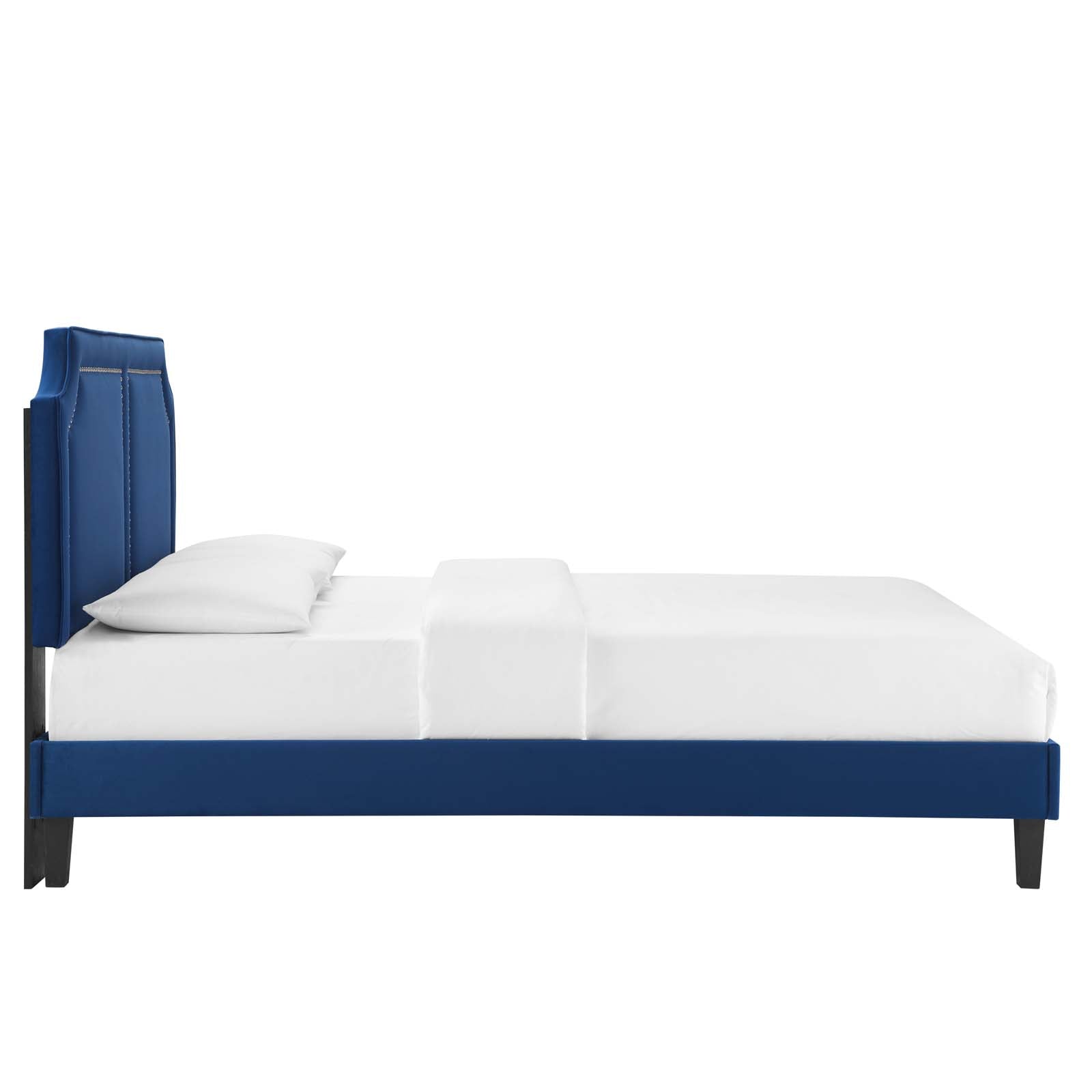 Novi Performance Velvet King Bed By Modway - MOD-6843 | Beds | Modishstore - 28