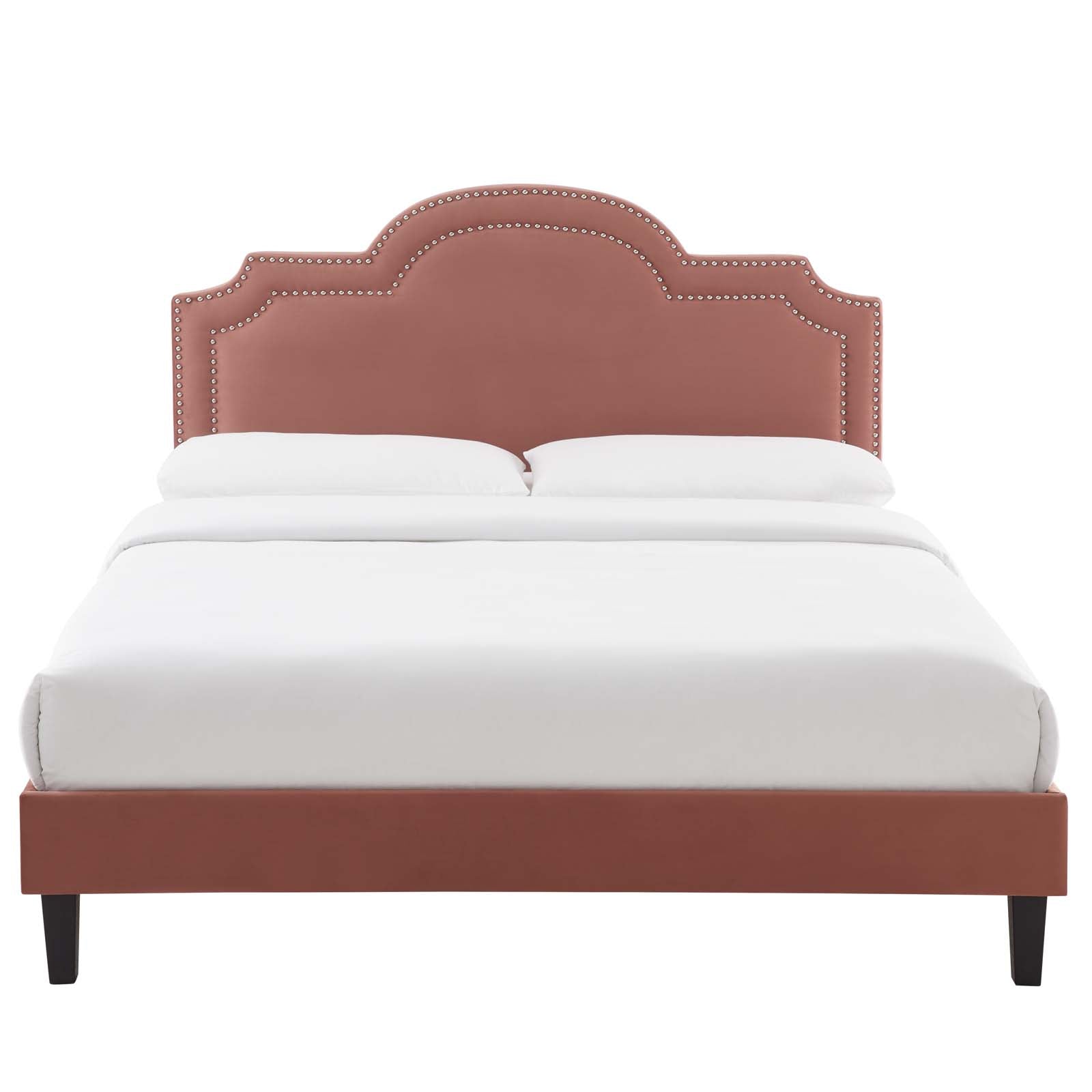 Aviana Performance Velvet King Bed By Modway - MOD-6844 | Beds | Modishstore - 18