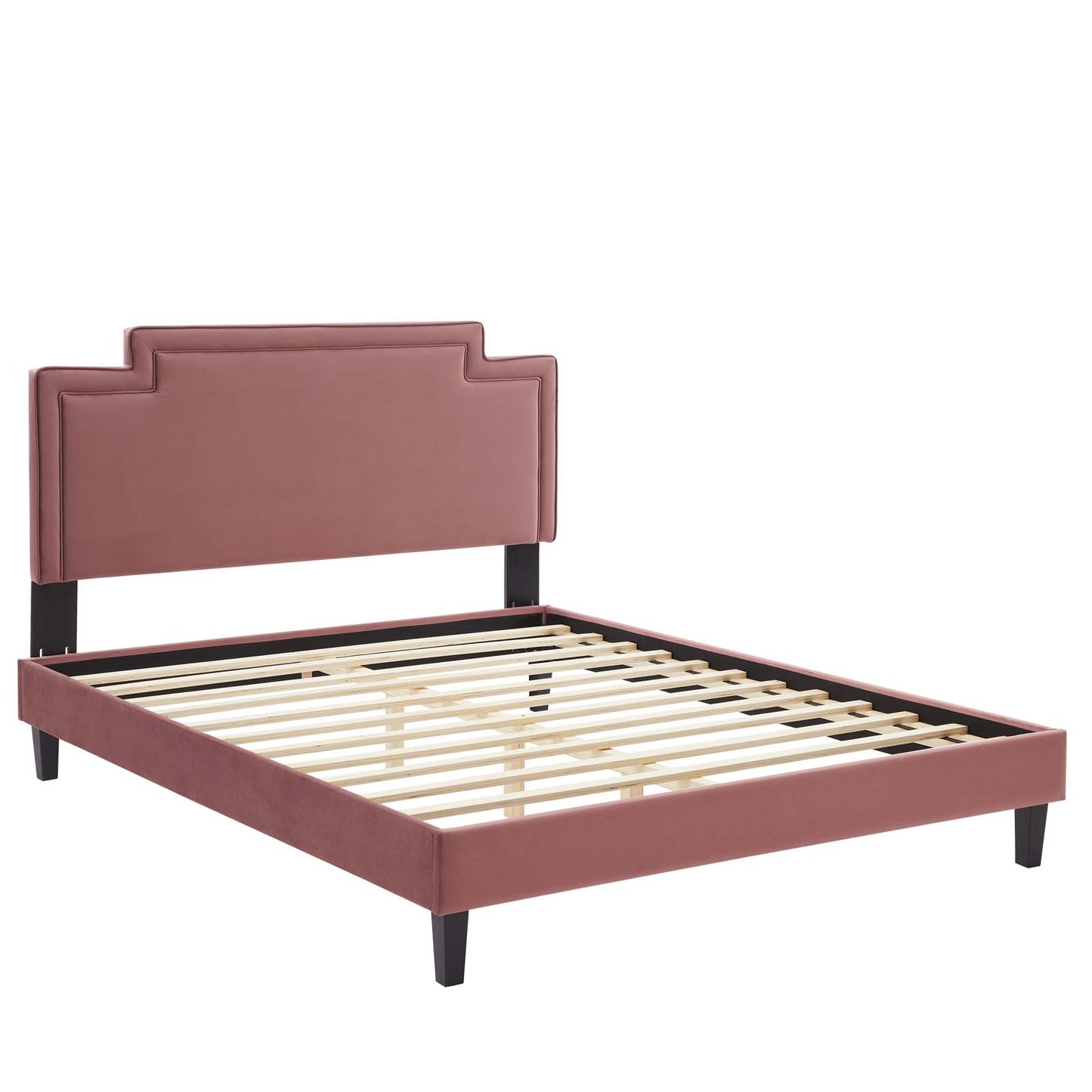 Liva Performance Velvet King Bed By Modway - MOD-6846 | Beds | Modishstore - 16