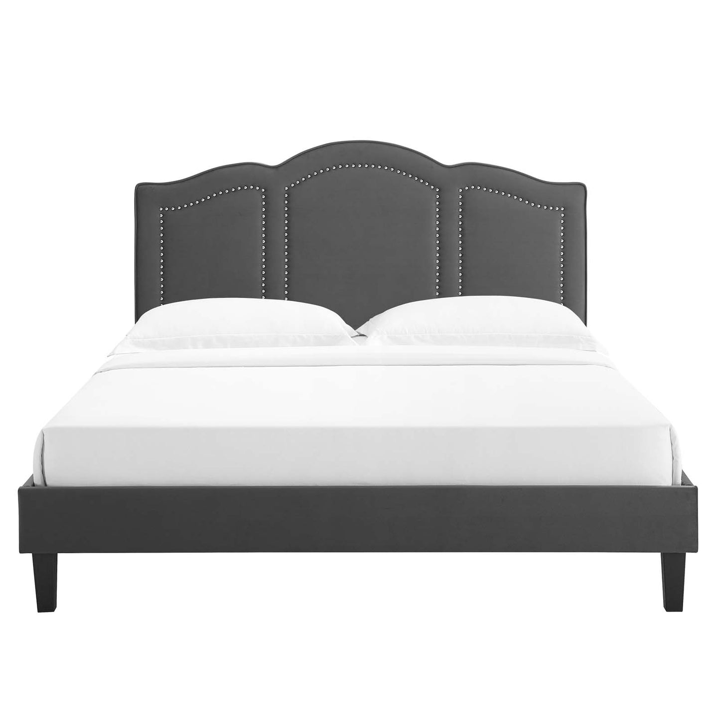 Emerson Performance Velvet Twin Platform Bed By Modway - MOD-6849 | Beds | Modishstore - 12