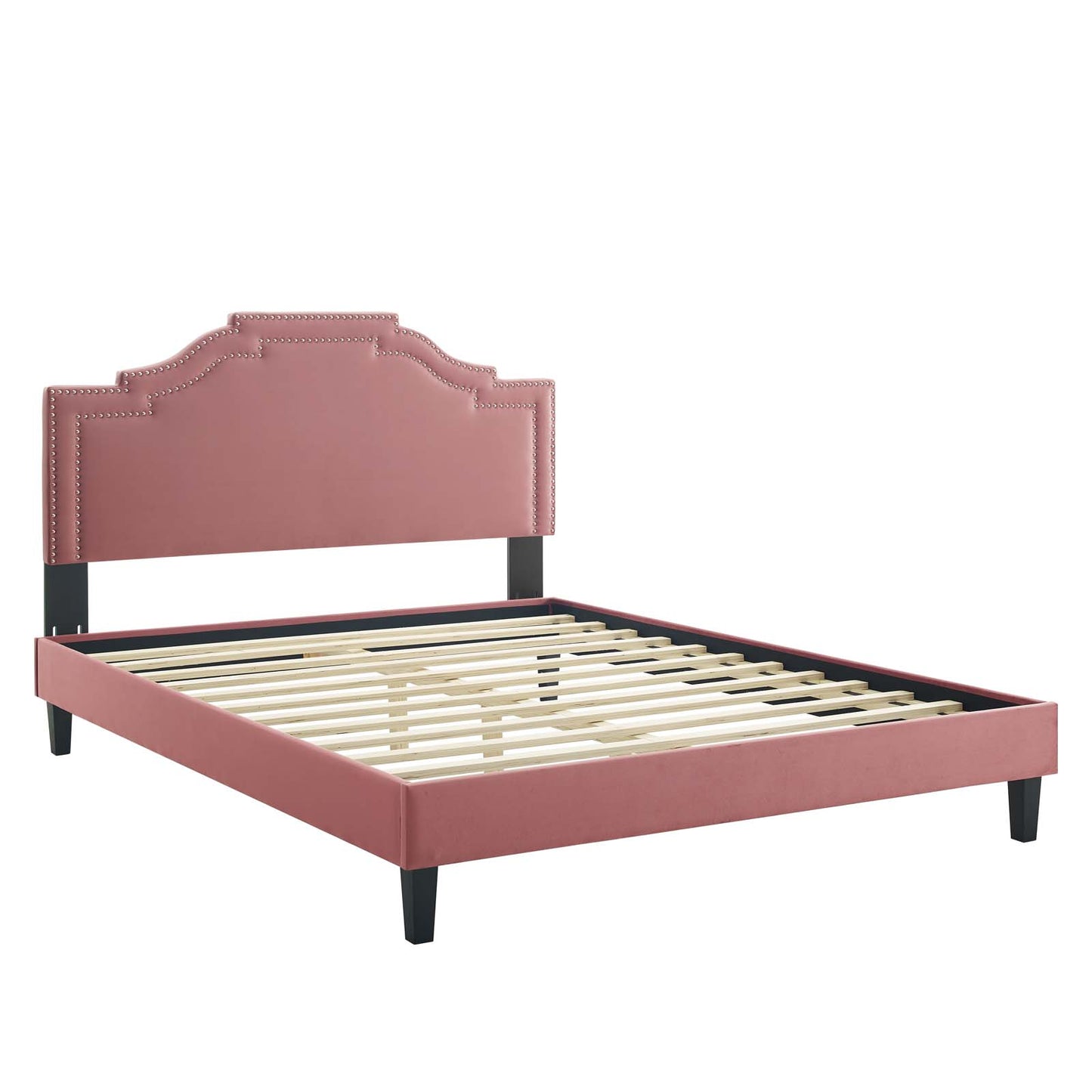 Adelaide Performance Velvet Twin Platform Bed By Modway - MOD-6852 | Beds | Modishstore - 21