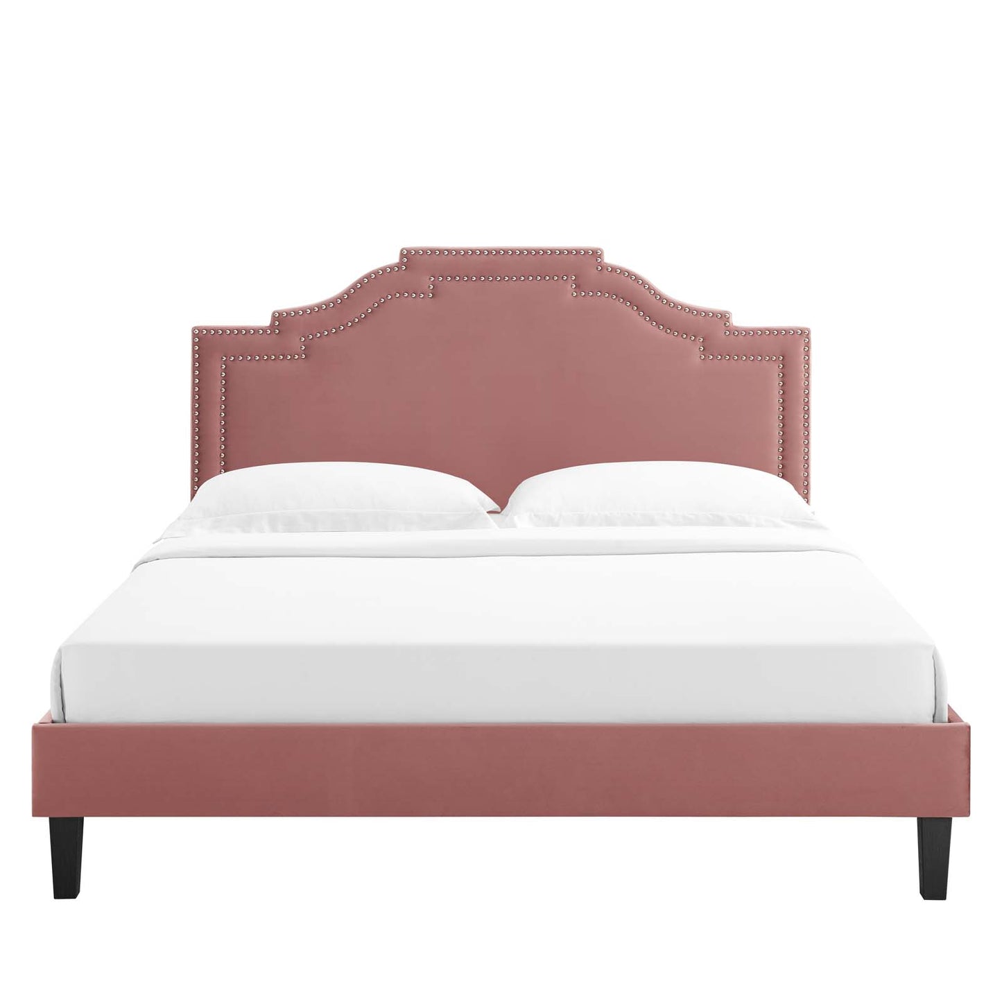 Adelaide Performance Velvet Twin Platform Bed By Modway - MOD-6852 | Beds | Modishstore - 25