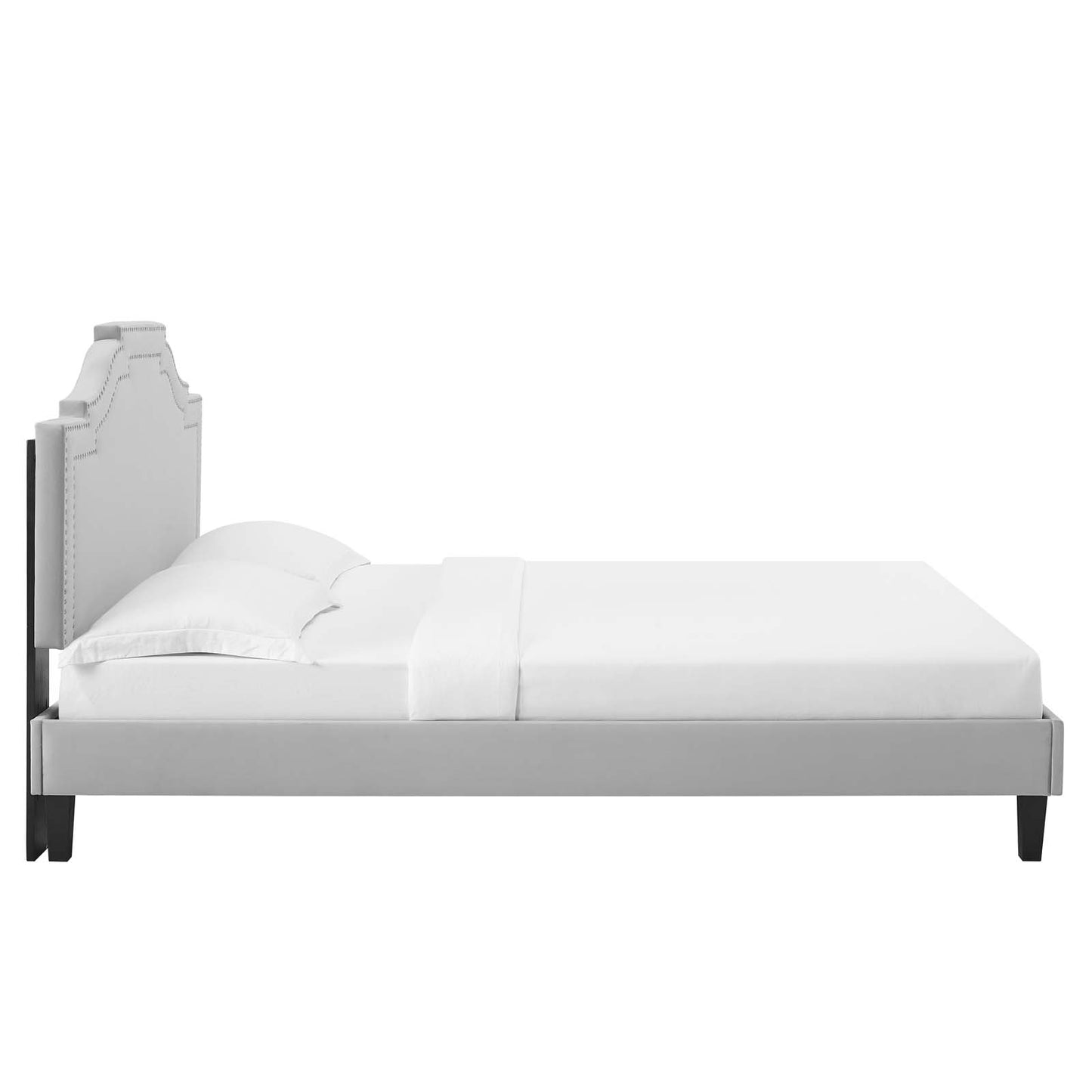 Adelaide Performance Velvet Twin Platform Bed By Modway - MOD-6852 | Beds | Modishstore - 33