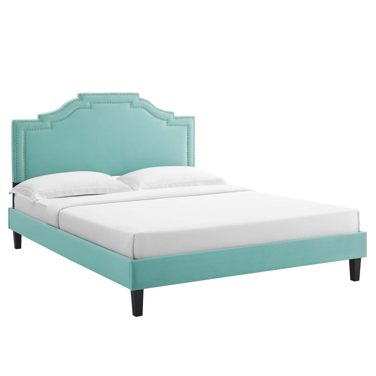 Adelaide Performance Velvet Twin Platform Bed By Modway - MOD-6852 | Beds | Modishstore - 40