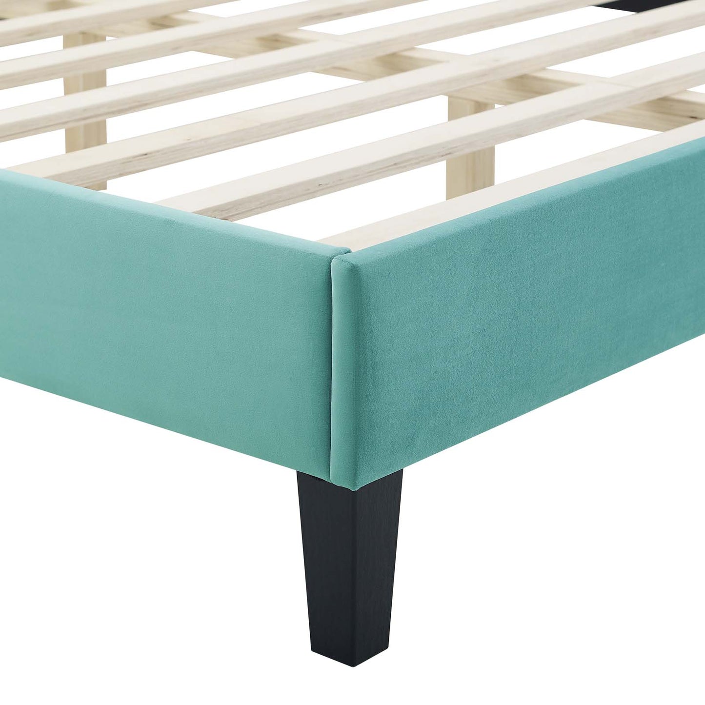 Adelaide Performance Velvet Twin Platform Bed By Modway - MOD-6852 | Beds | Modishstore - 48